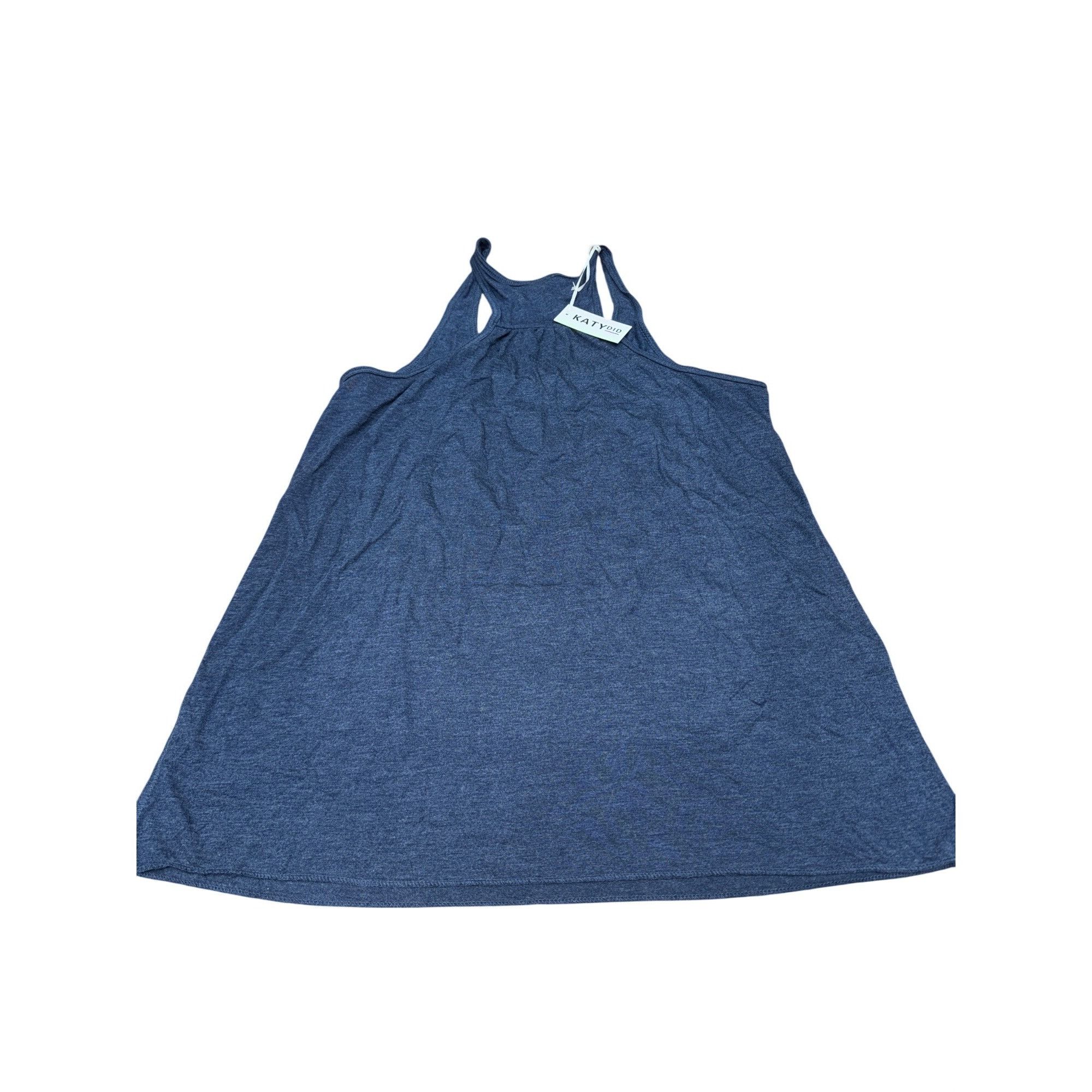 Other KatyDid Womens Racerback Tank Top "I Cant Adult Today" Heath Size M / US 6-8 / IT 42-44 - 7 Thumbnail