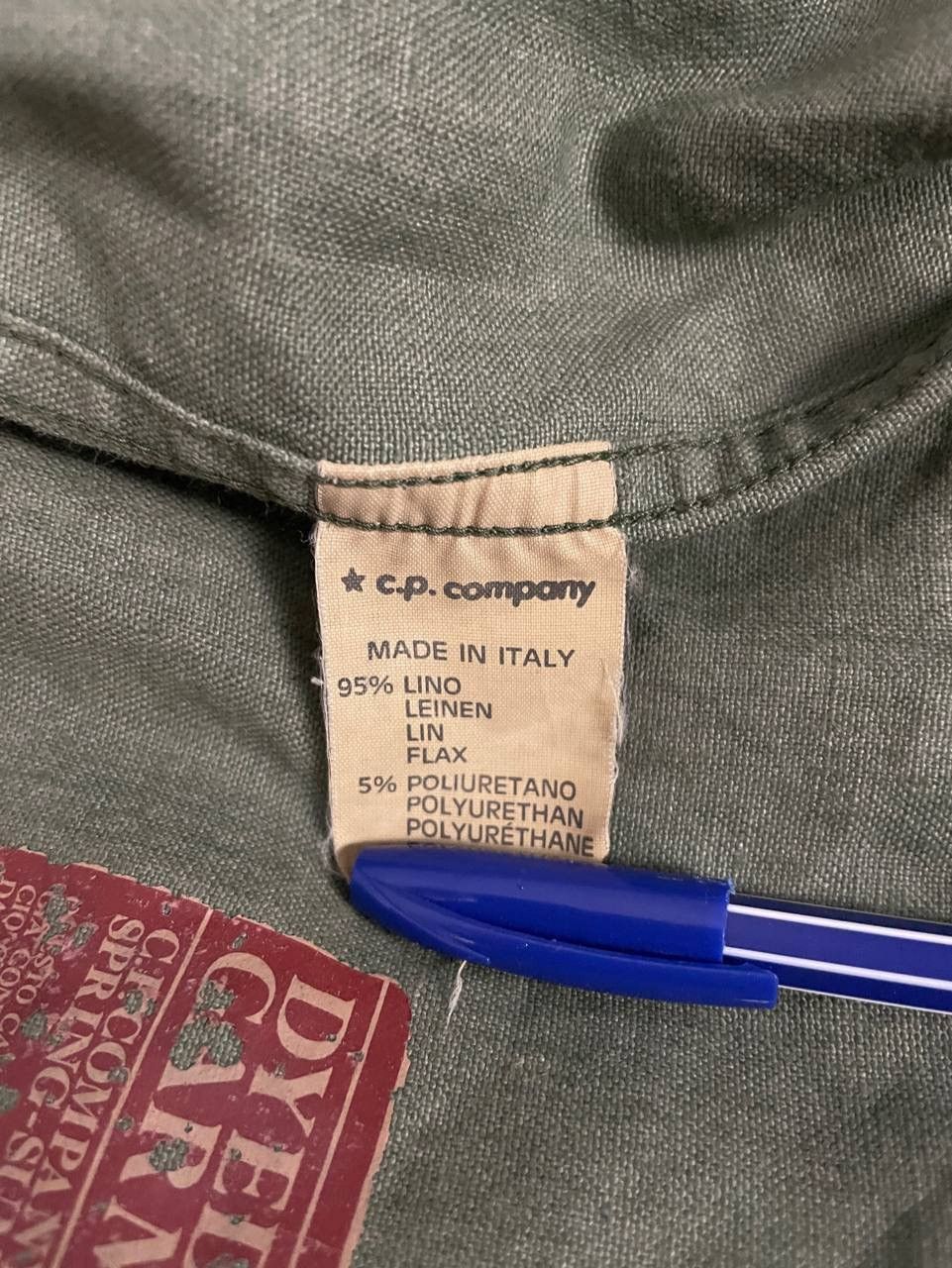 C.P. Company C.P. Company Archive Flight Jacket Linen Valstsrino S/S 1991 Size US L / EU 52-54 / 3 - 15 Thumbnail