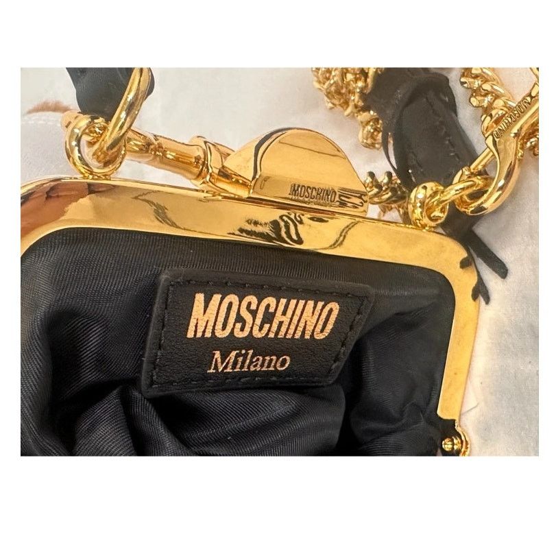 Moschino AW19 Moschino Couture Jeremy Scott Teddy Bear Pouch Clutch Size ONE SIZE - 16 Thumbnail