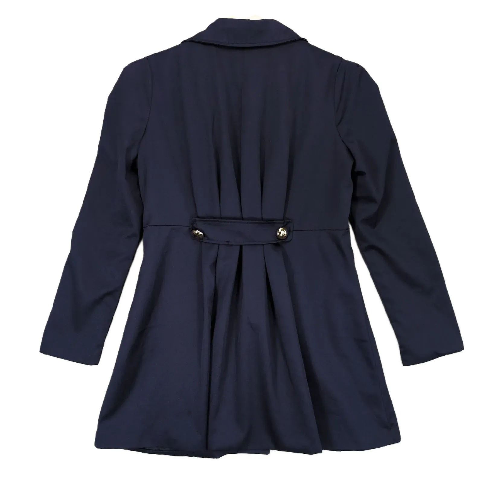 Other Korean Women's M Double Breasted Mid-Length Navy Jacket Size M / US 6-8 / IT 42-44 - 3 Thumbnail