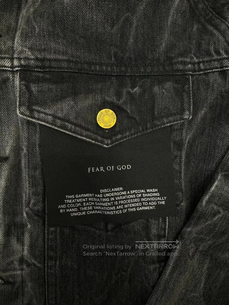 Fear of God Fear Of God 5th Wave Denim Jacket. Size US L / EU 52-54 / 3 - 3 Thumbnail