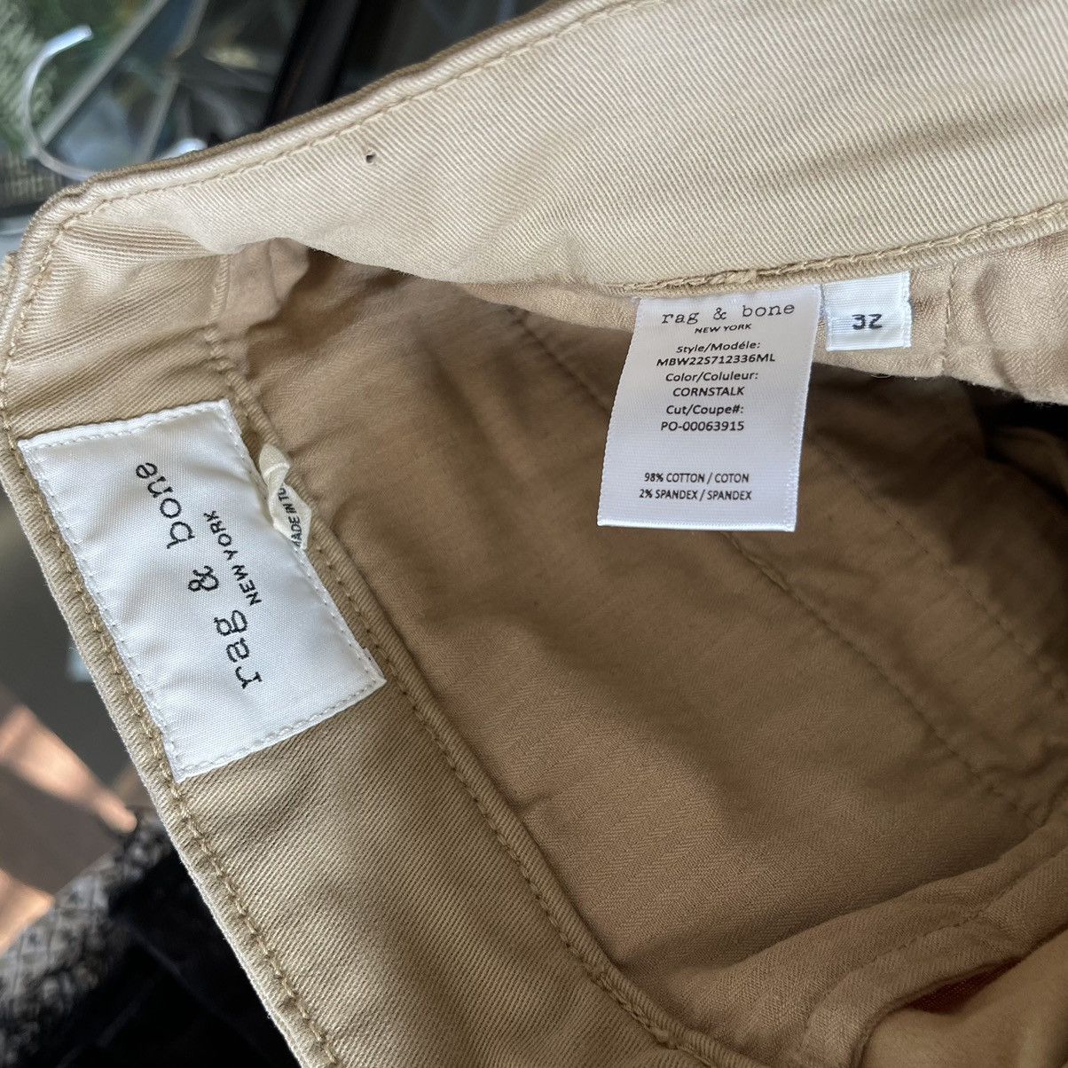 Rag & Bone Rag & Bone Cornstalk Fit 2 Slim Fit Stretch Twill Chinos Size US 32 / EU 48 - 6 Thumbnail