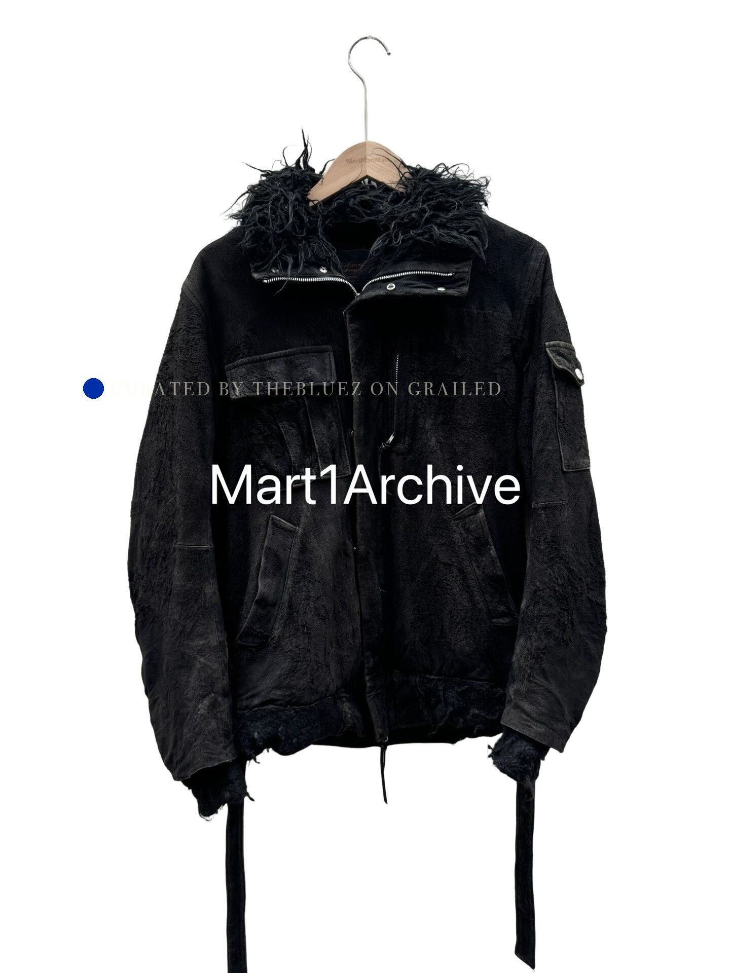 Undercover Sleek Black Leather Jacket in Size M Size US M / EU 48-50 / 2 - 1 Thumbnail