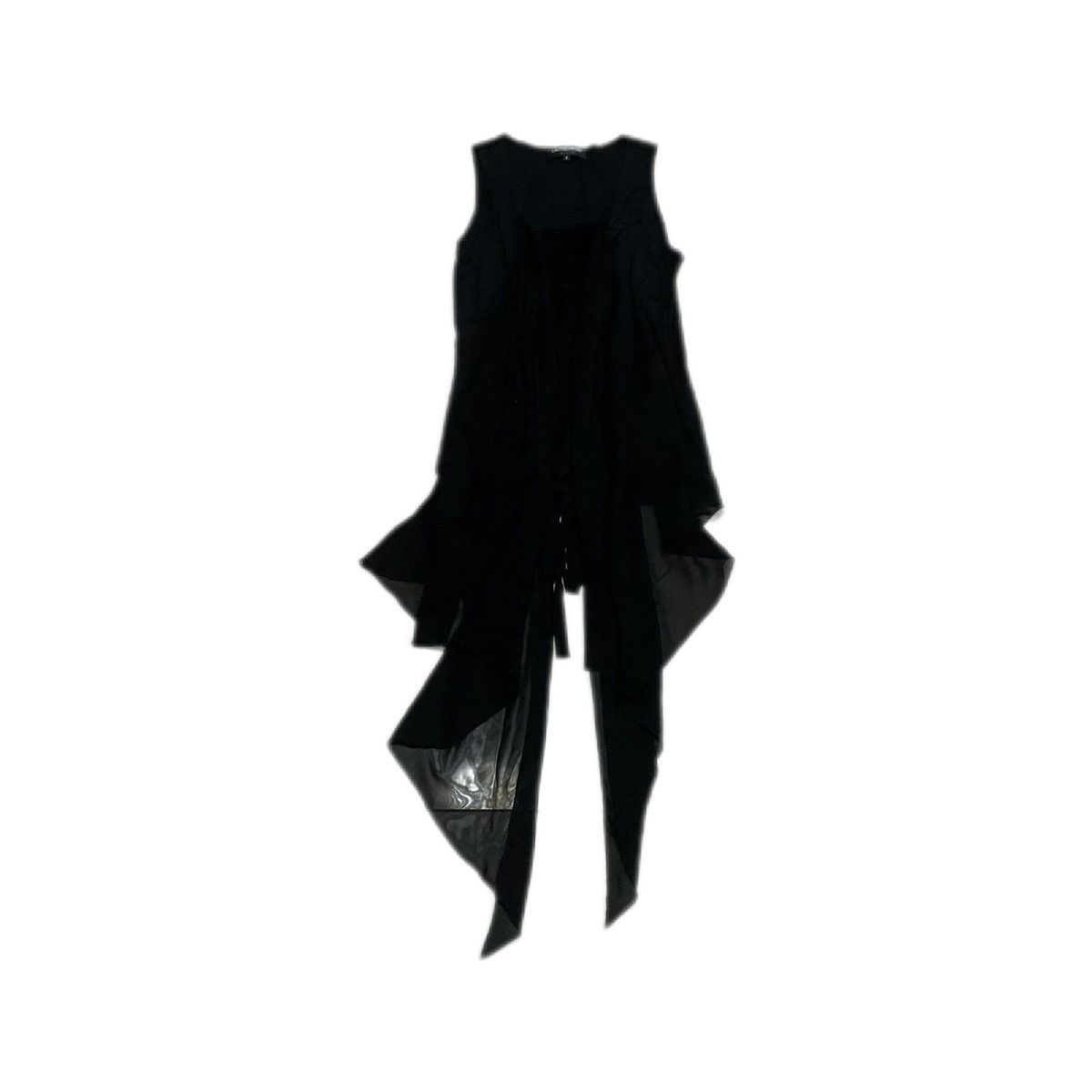 Designer × Japanese Brand 🔥Y2K Lautreamont Double Layer Ruffled Asymmetric Dress Size S / US 4 / IT 40 - 1 Thumbnail