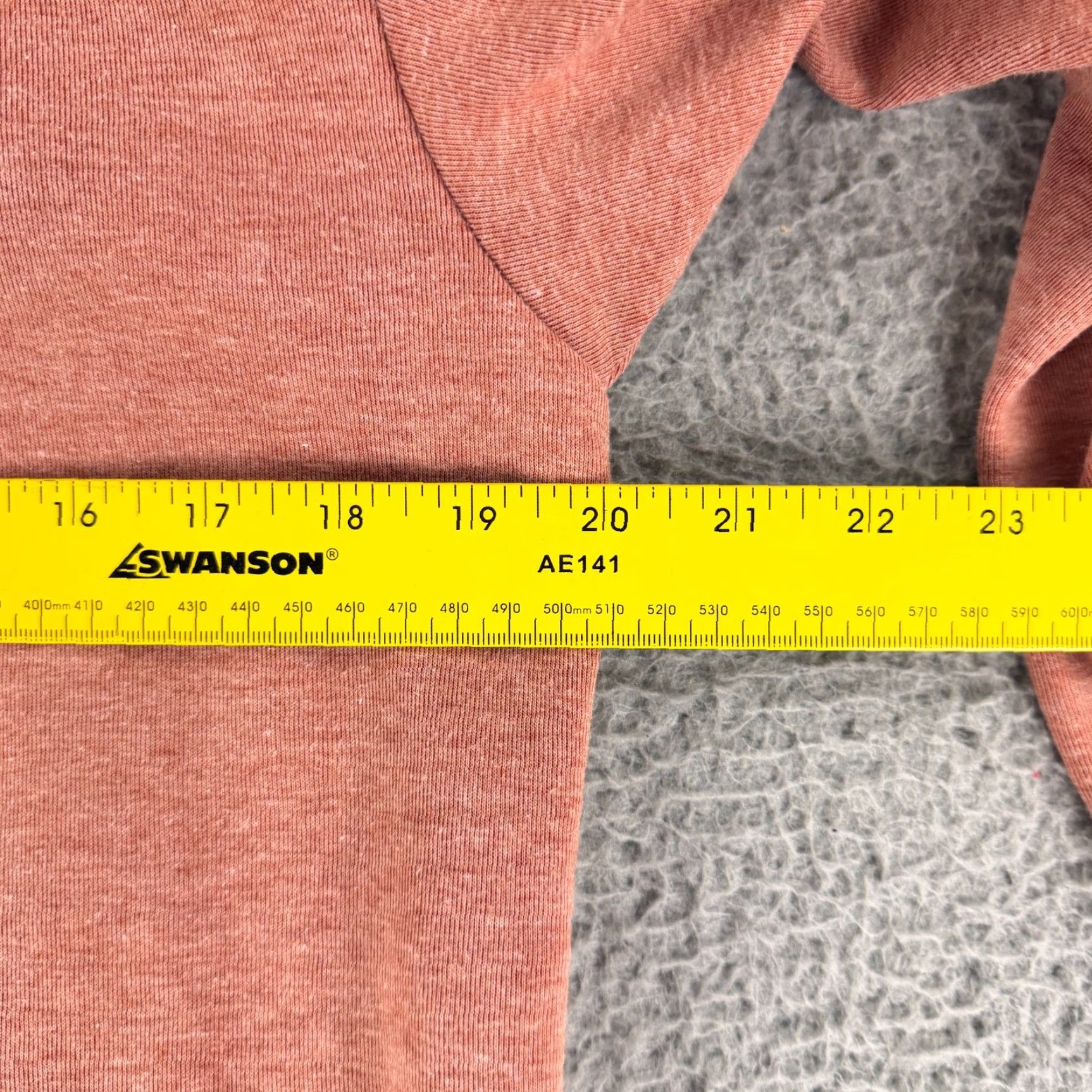 Vintage Deso Hoodie Sweater Womens Large Orange Long Sleeve Full Zip Made in USA Cotton Size L / US 10 / IT 46 - 5 Thumbnail