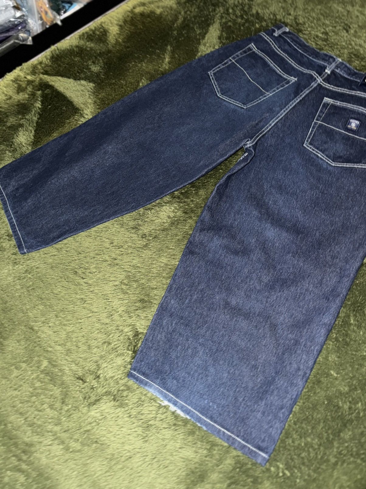 Nautica [38] 00s Nautica USA Loose Straight Cropped Denim Pants Size US 38 / EU 54 - 10 Thumbnail