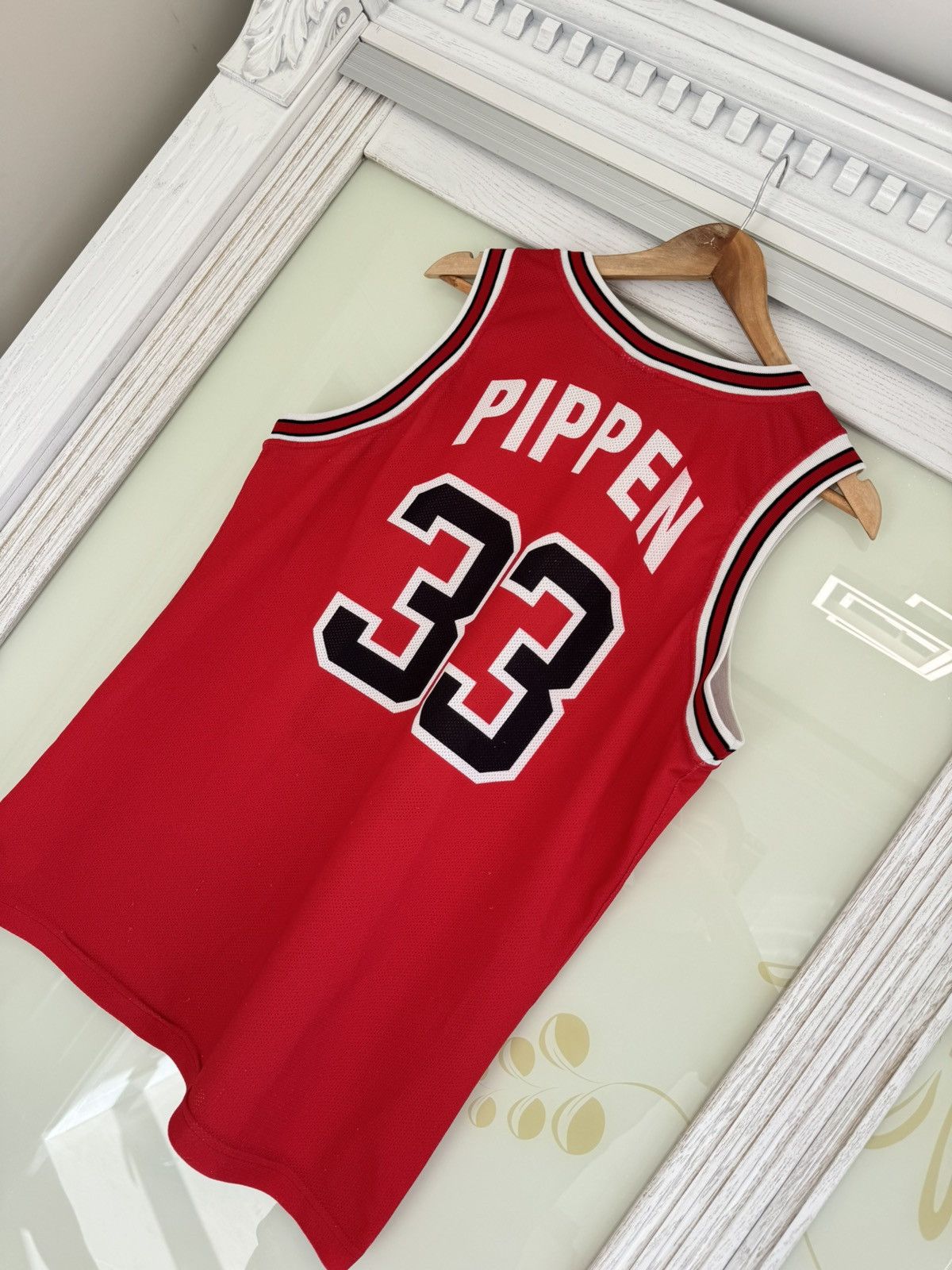 Champion Pippen #33 Chicago Bulls 90’s Vintage Baseball Jersey NBA Size US M / EU 48-50 / 2 - 3 Thumbnail