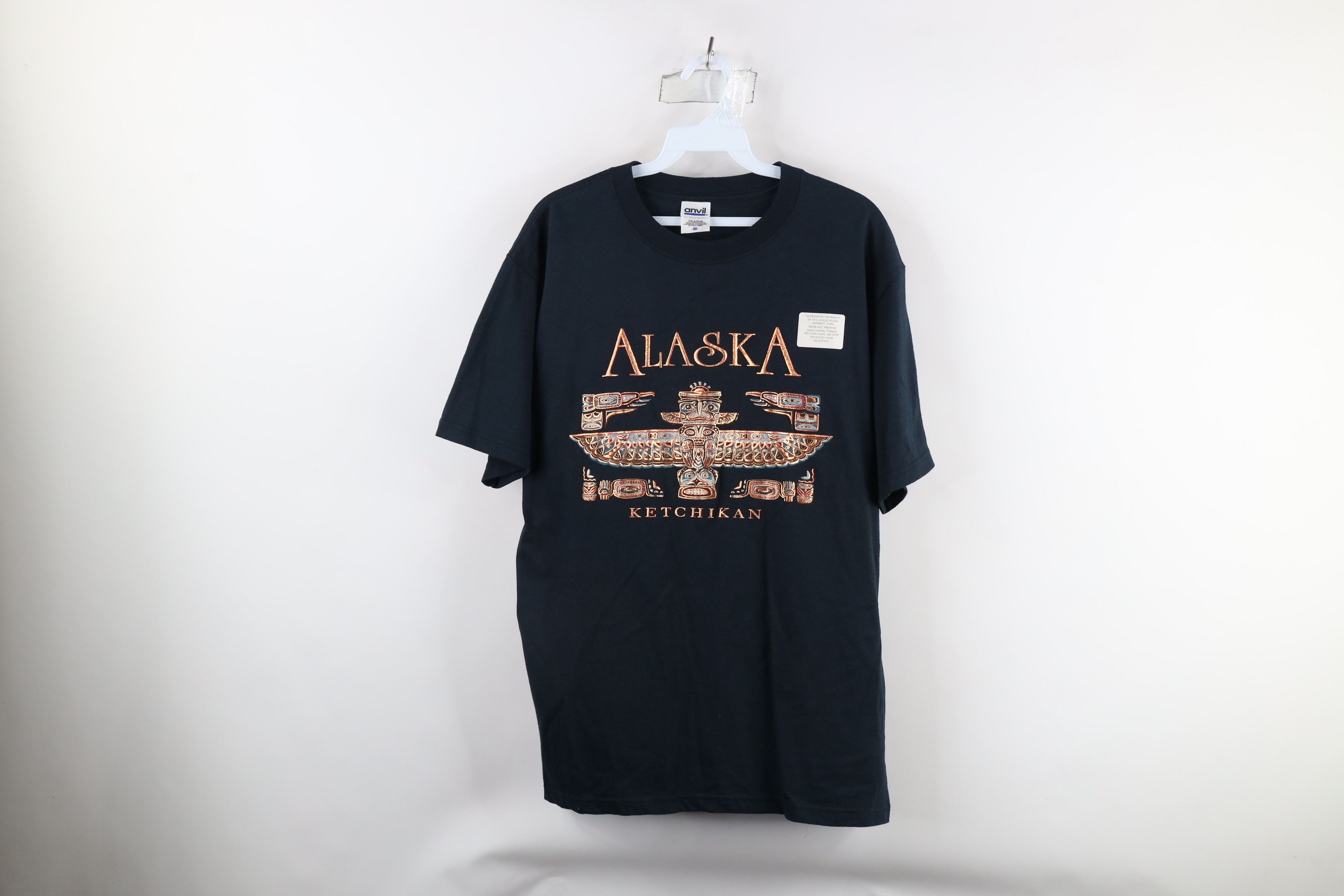Vintage Deadstock Vintage 90s Streetwear Alaska Ketchikan T-Shirt Size US M / EU 48-50 / 2 - 1 Thumbnail