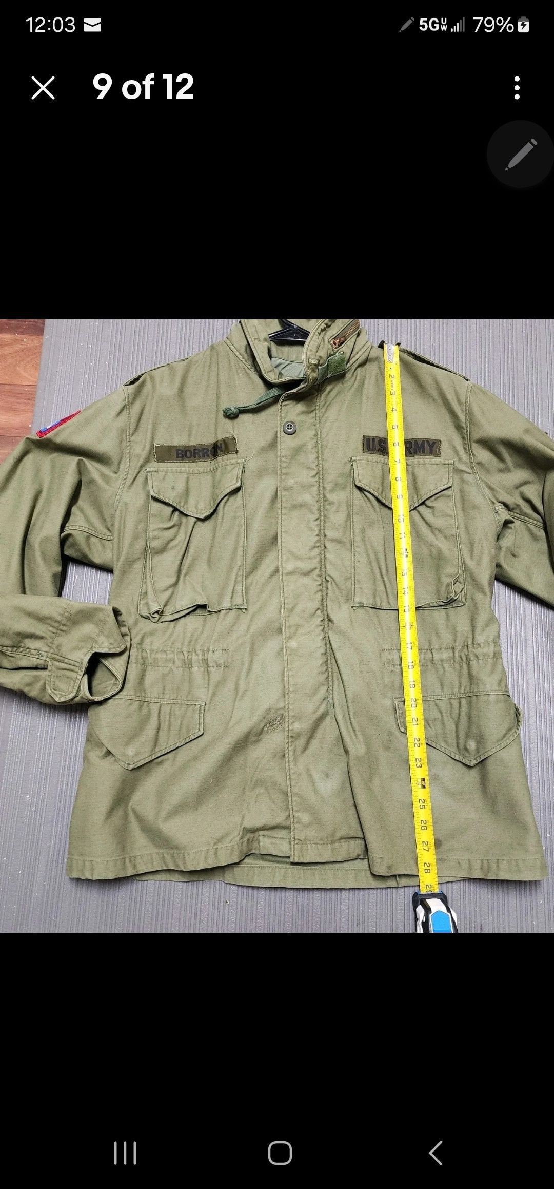 Other Vintage 1960s U.S. Army M65 Cold Weather Field Jacket Size US M / EU 48-50 / 2 - 9 Thumbnail