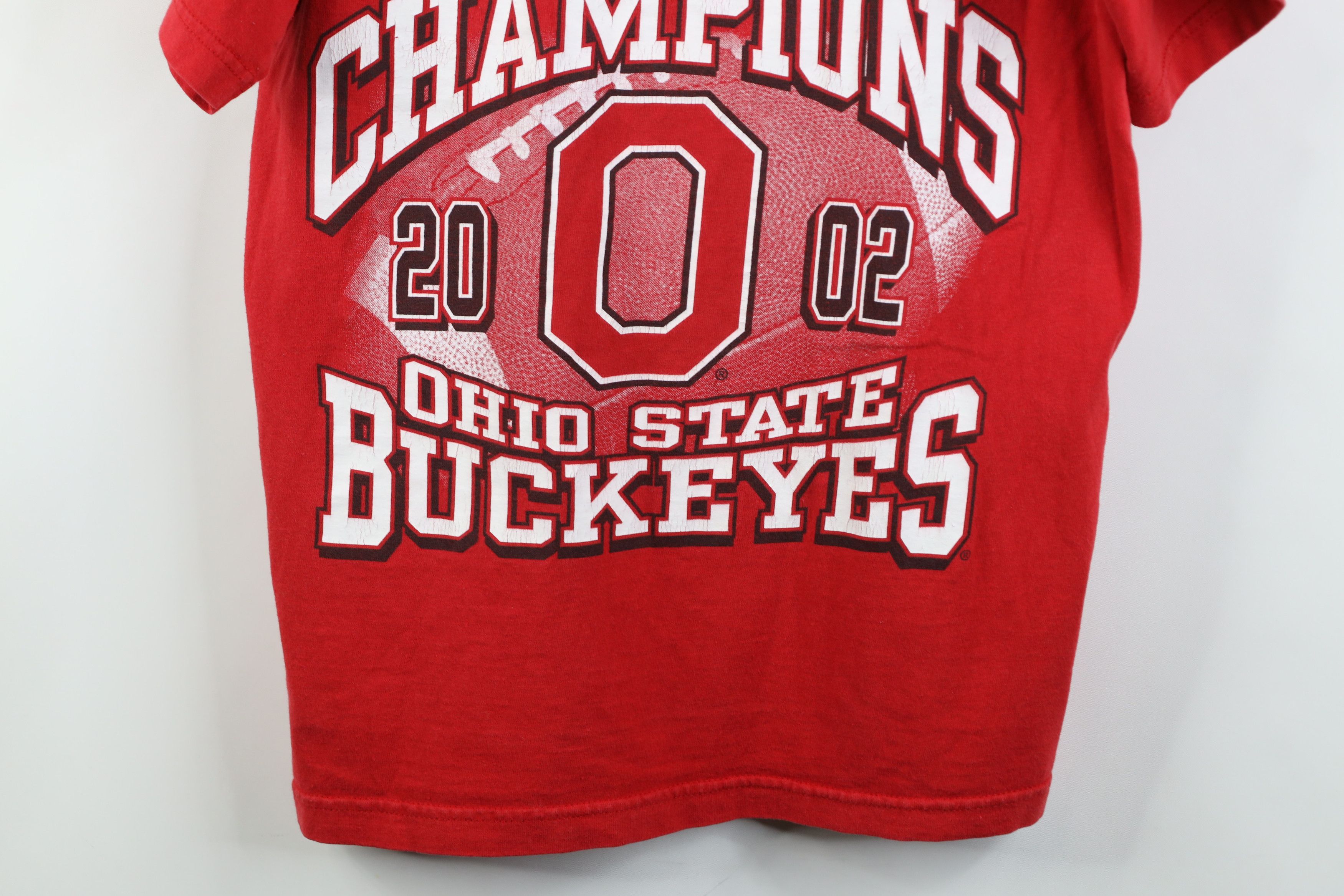 Vintage Vintage Champs Ohio State University Football T-Shirt Size US M / EU 48-50 / 2 - 3 Thumbnail