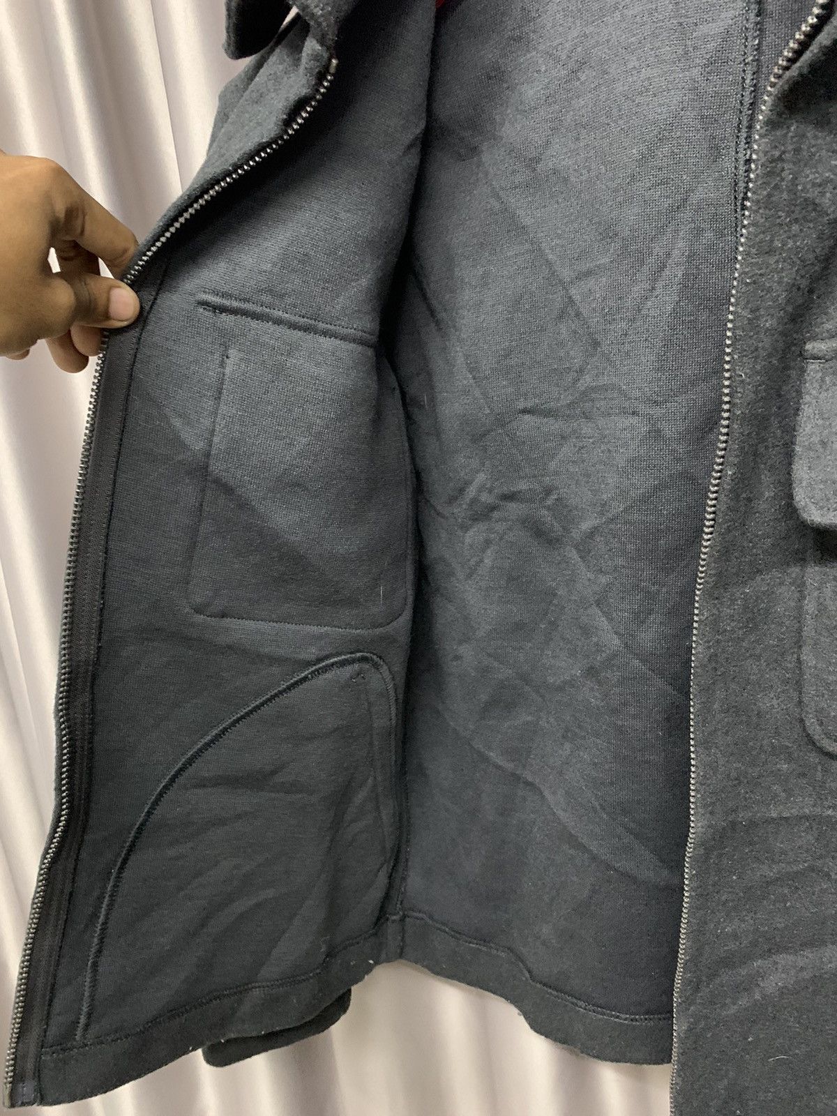 Japanese Brand UNIQLO X LEMAIRE WOOL JACKET RARE DESIGN Size US M / EU 48-50 / 2 - 12 Thumbnail