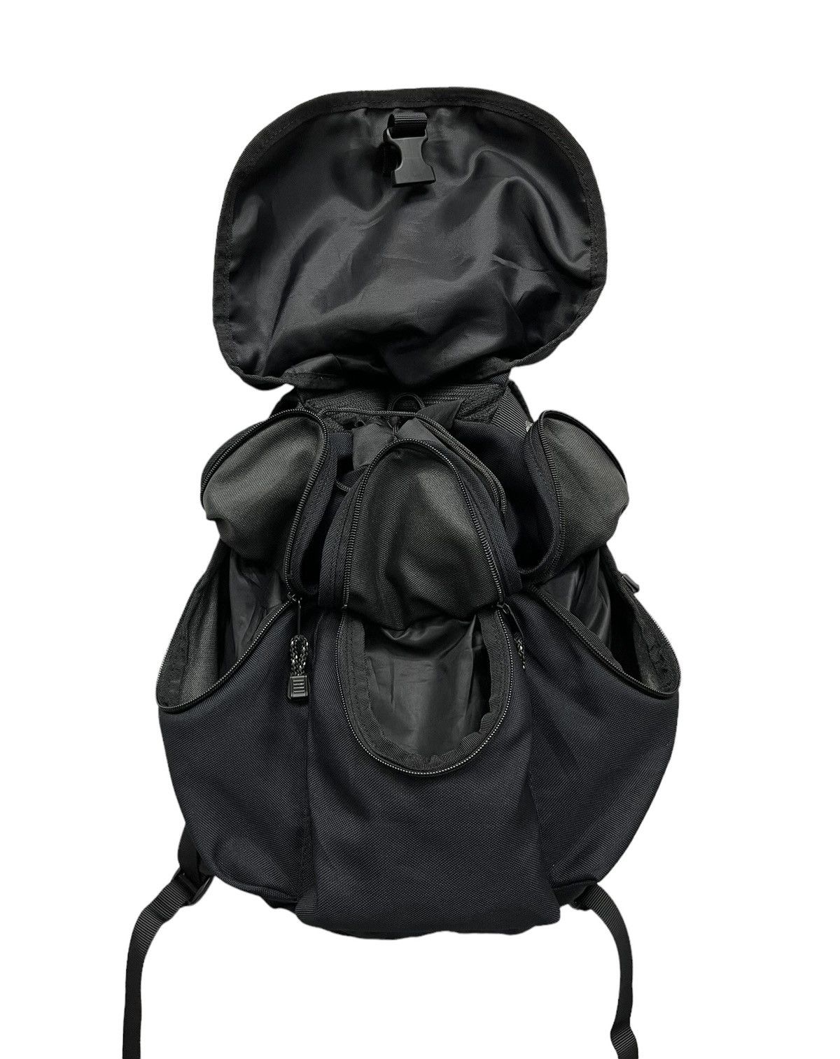 Other SUPER LOVERS Punk Gothic Multipocket Nylon Daypack Backpack Size ONE SIZE - 6 Thumbnail