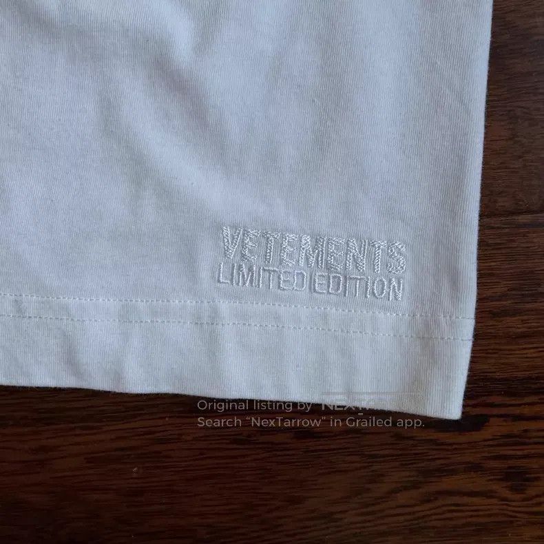 Vetements VETEMENTS short sleeves Size US S / EU 44-46 / 1 - 4 Thumbnail