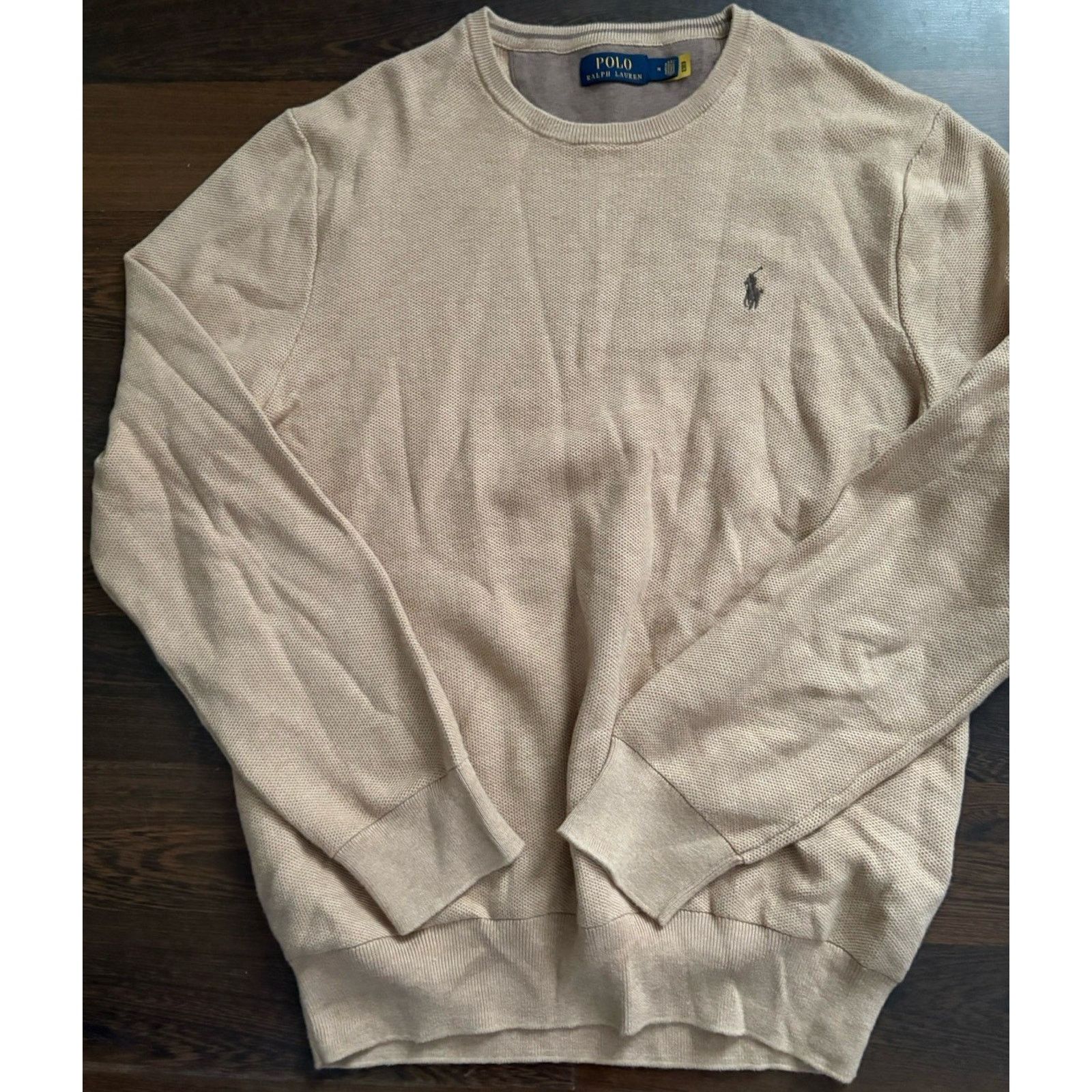 Ralph Lauren 2022Polo R.L Mesh-Knit Cotton Crewneck Sweater Mens Size M Size US M / EU 48-50 / 2 - 3 Thumbnail