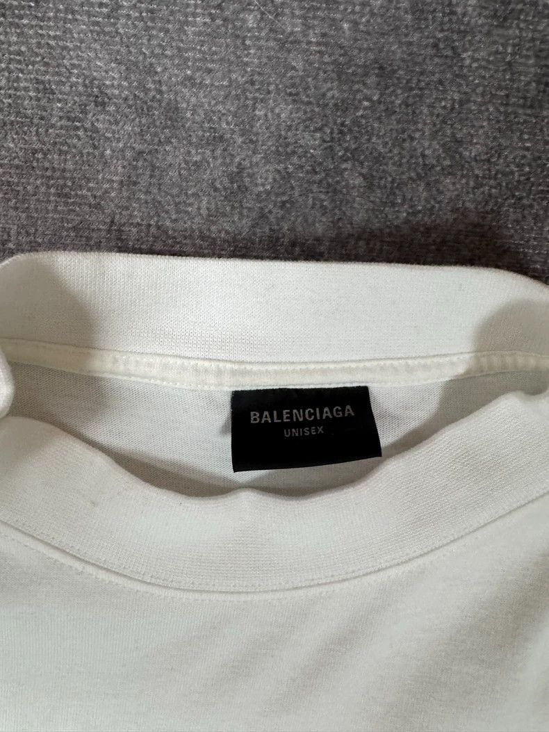 Balenciaga Balenciaga Vintage Balenciaga Basketball Jersey White Colo Size US M / EU 48-50 / 2 - 3 Thumbnail