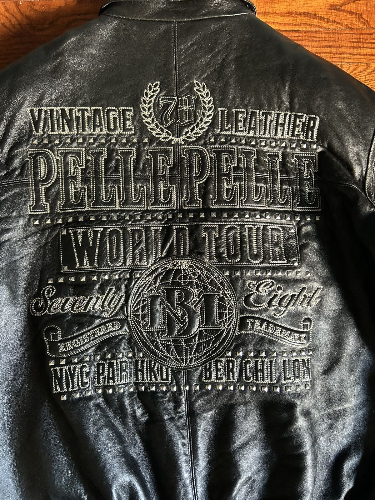 Pelle Pelle Pelle Pelle World Tour Marc Buchanan Leather Jacket Size US XL / EU 56 / 4 - 7 Thumbnail