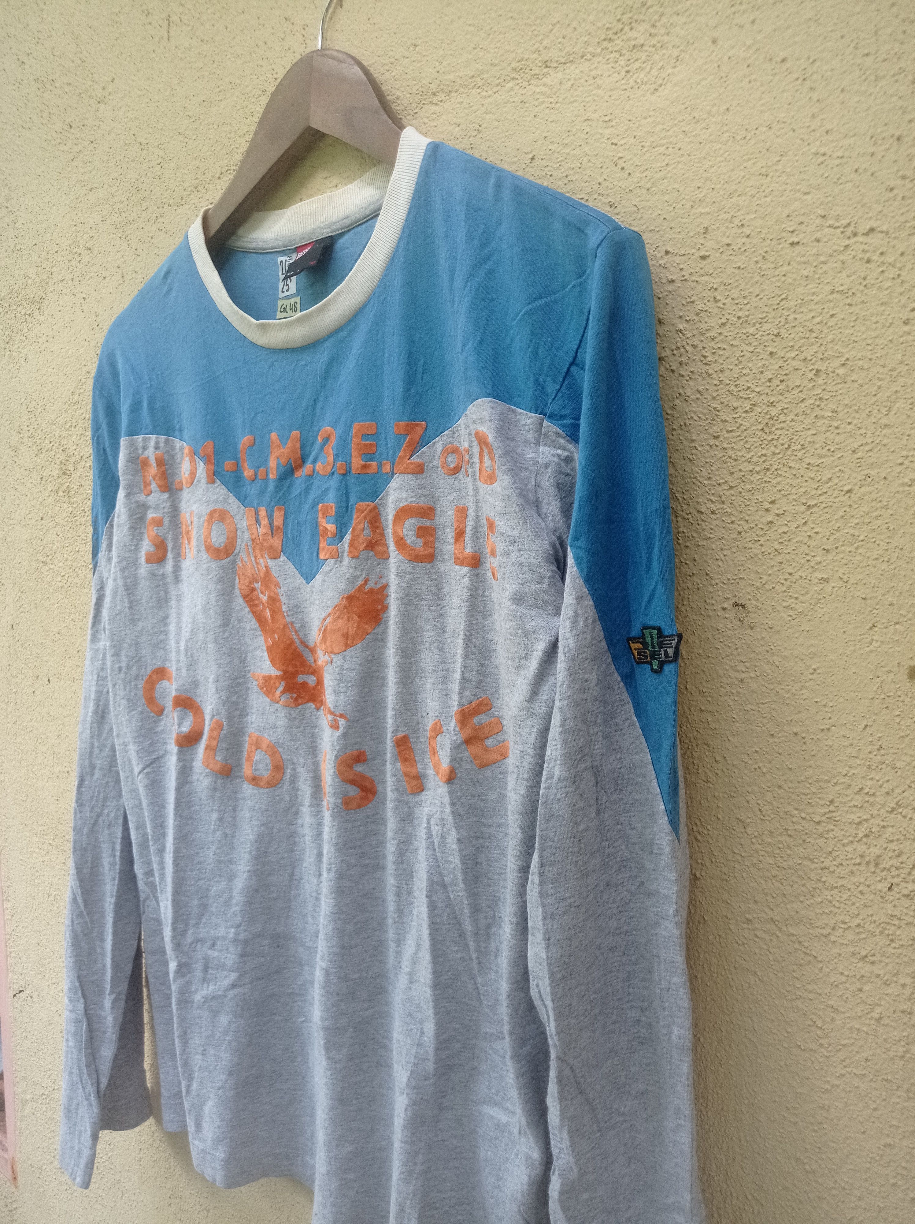 Diesel Diesel snow eagle cold as ice long sleeve #GL48 Size US M / EU 48-50 / 2 - 4 Thumbnail