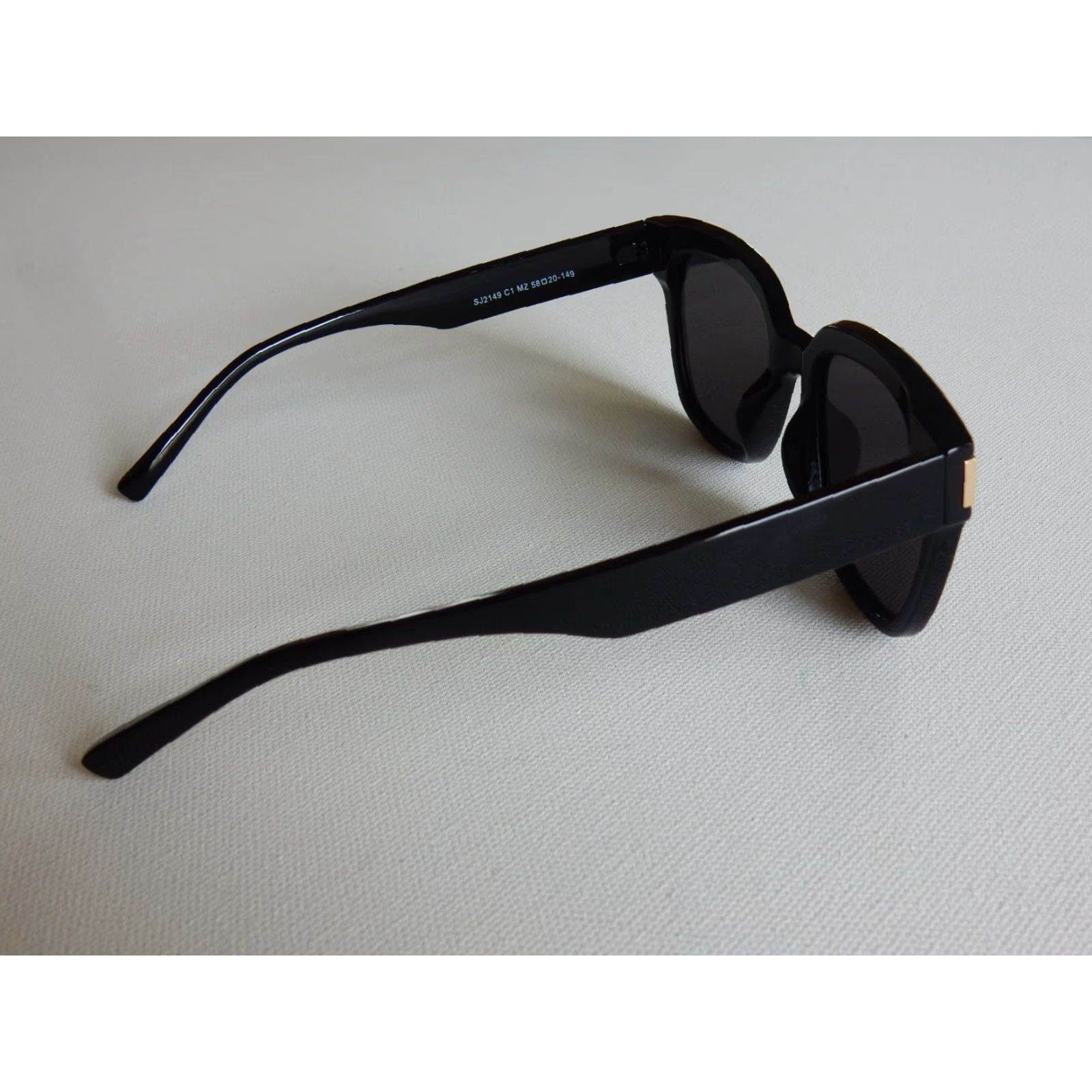 Vintage VINTAGE Sojos Sunglasses Women Black 58mm UV Protection 80s Fashion Size ONE SIZE - 3 Thumbnail