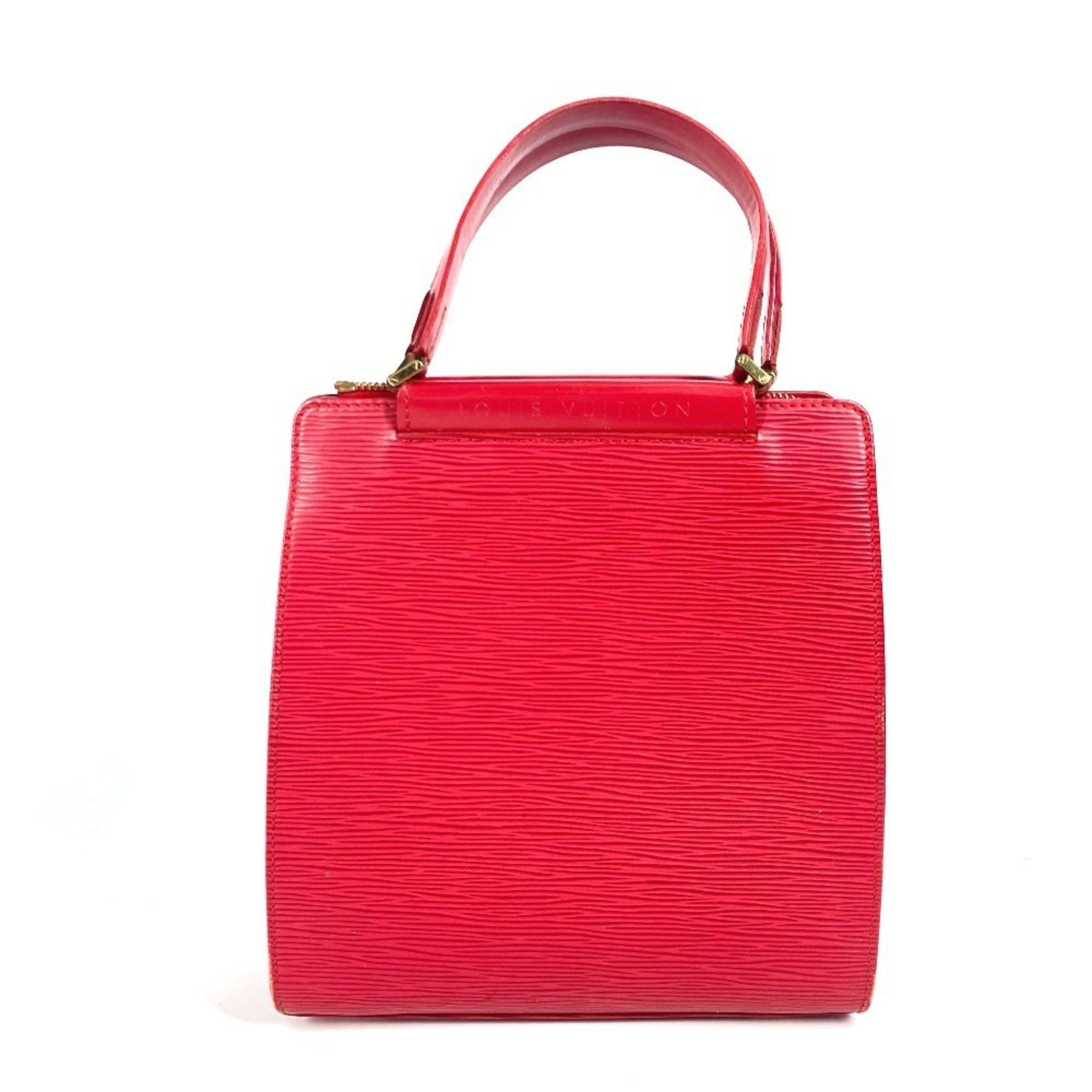 Louis Vuitton M5201E Epi Figari Pm Tote Bag Handbag Leather Women's Castilian Red