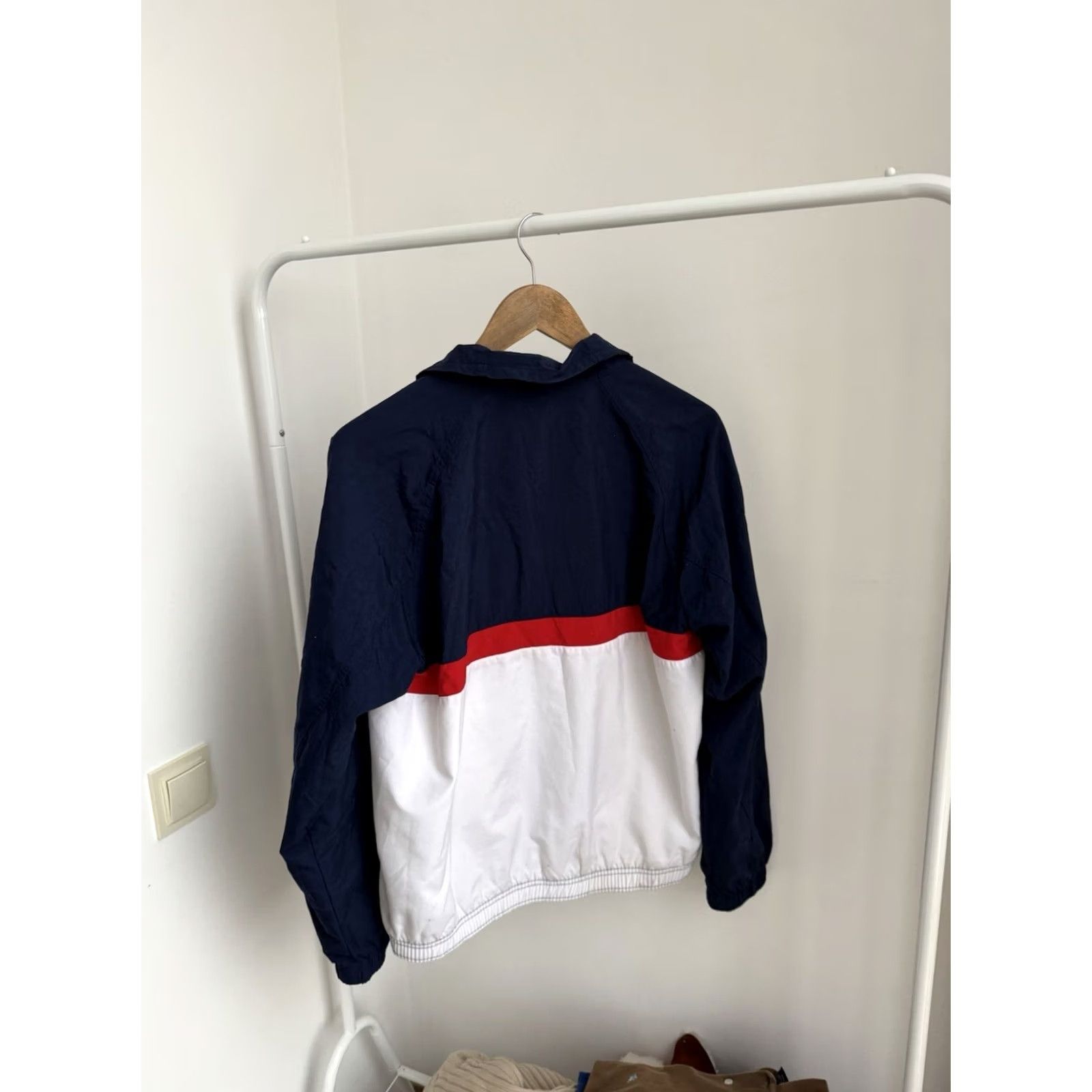 Nike Nike Vintage Nylon Track light Jacket S Mens Blue 90s Windbreaker Streetwear USA 90s Vintage Nike jacket Mens S Blue Nylon Track jacket Size US S / EU 44-46 / 1 - 5 Thumbnail