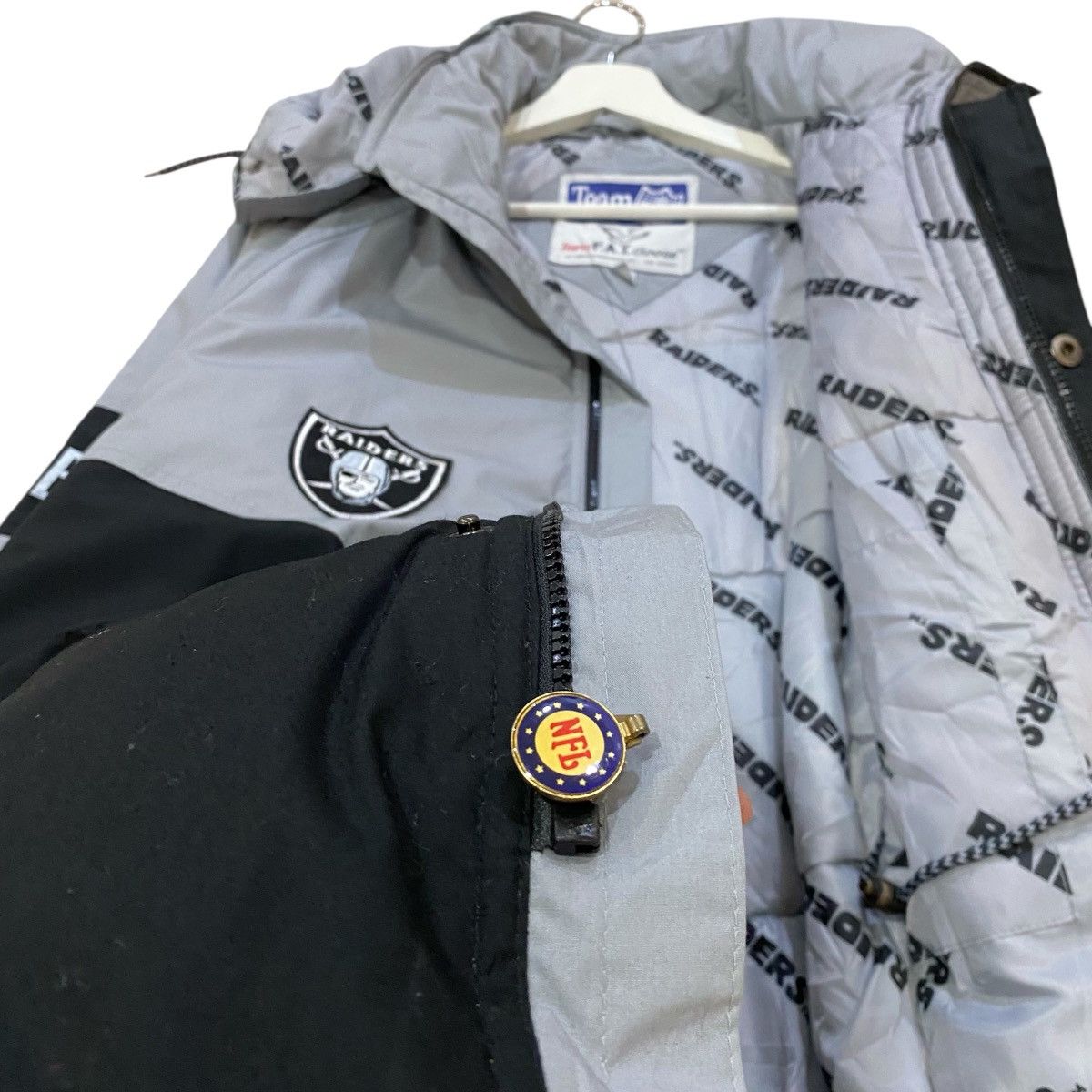 Triple F.A.T. Goose ⚡️VINTAGE NFL RAIDERS BIG LOGO TRIPLE FAT GOOSE DOWN JACKET Size US M / EU 48-50 / 2 - 6 Thumbnail