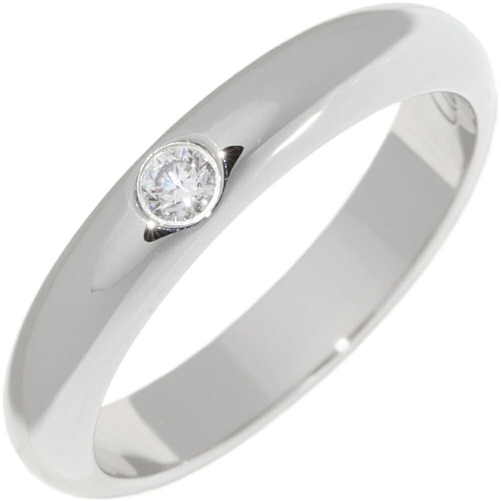 Cartier Cartier Cartier 1895 Wedding Ring Pt950 Diamond Ring Size 50 Precious Metal Ring B40718 DUTY FREE for USA Size ONE SIZE - 1 Thumbnail