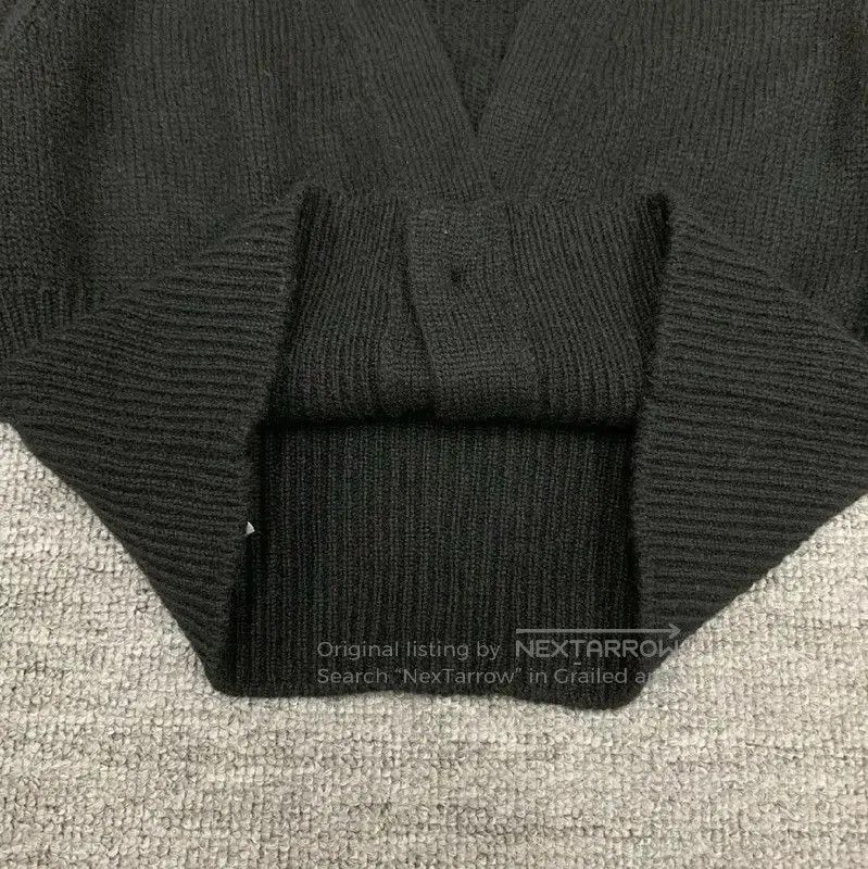 Miu Miu Miu Miu Black Cotton Women's Pullover Sweater . Size M / US 6-8 / IT 42-44 - 4 Thumbnail