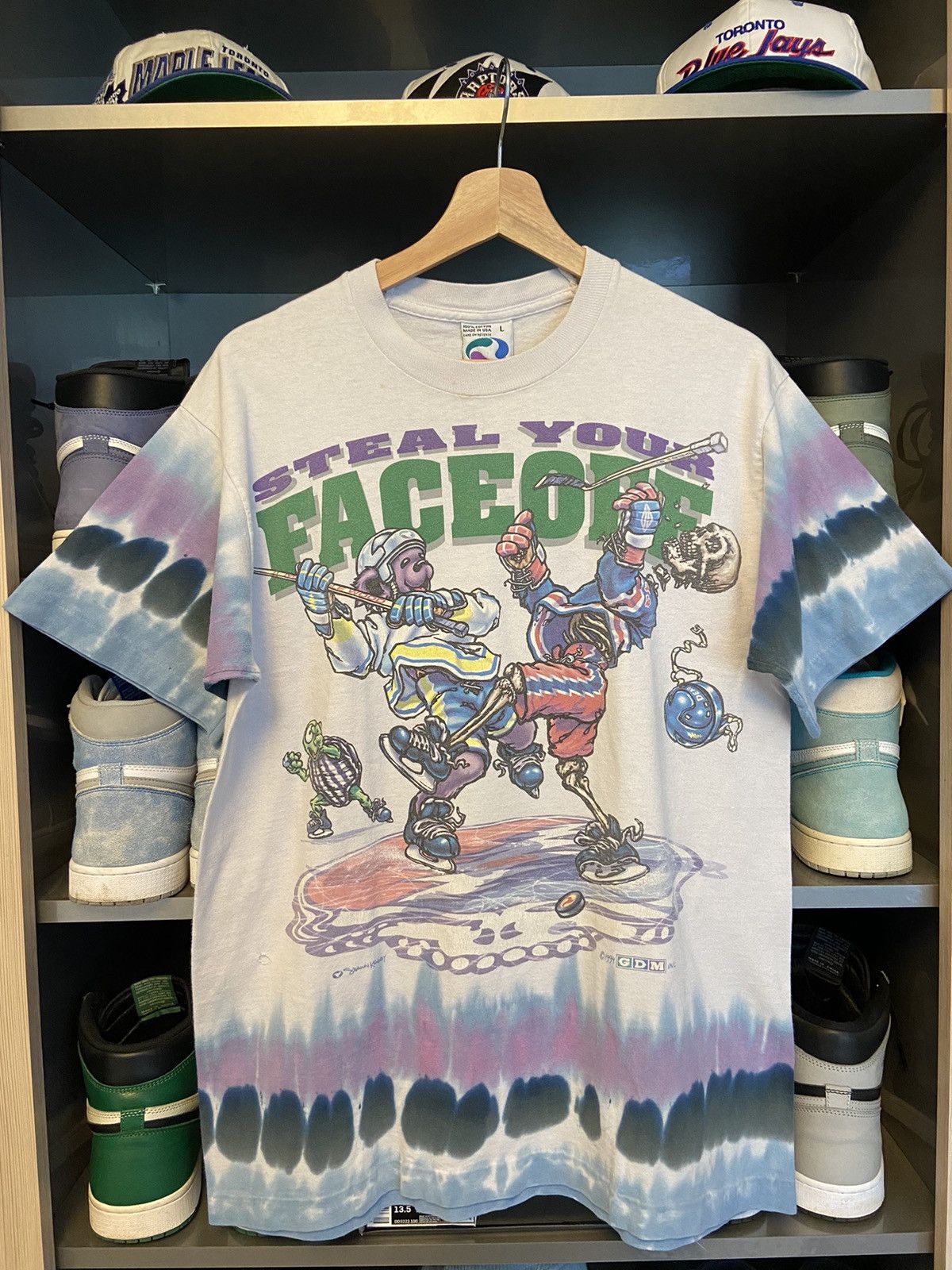 image of 1994 Grateful Dead Steal Your Faceoff in Tie Dye, Men's (Size Large)