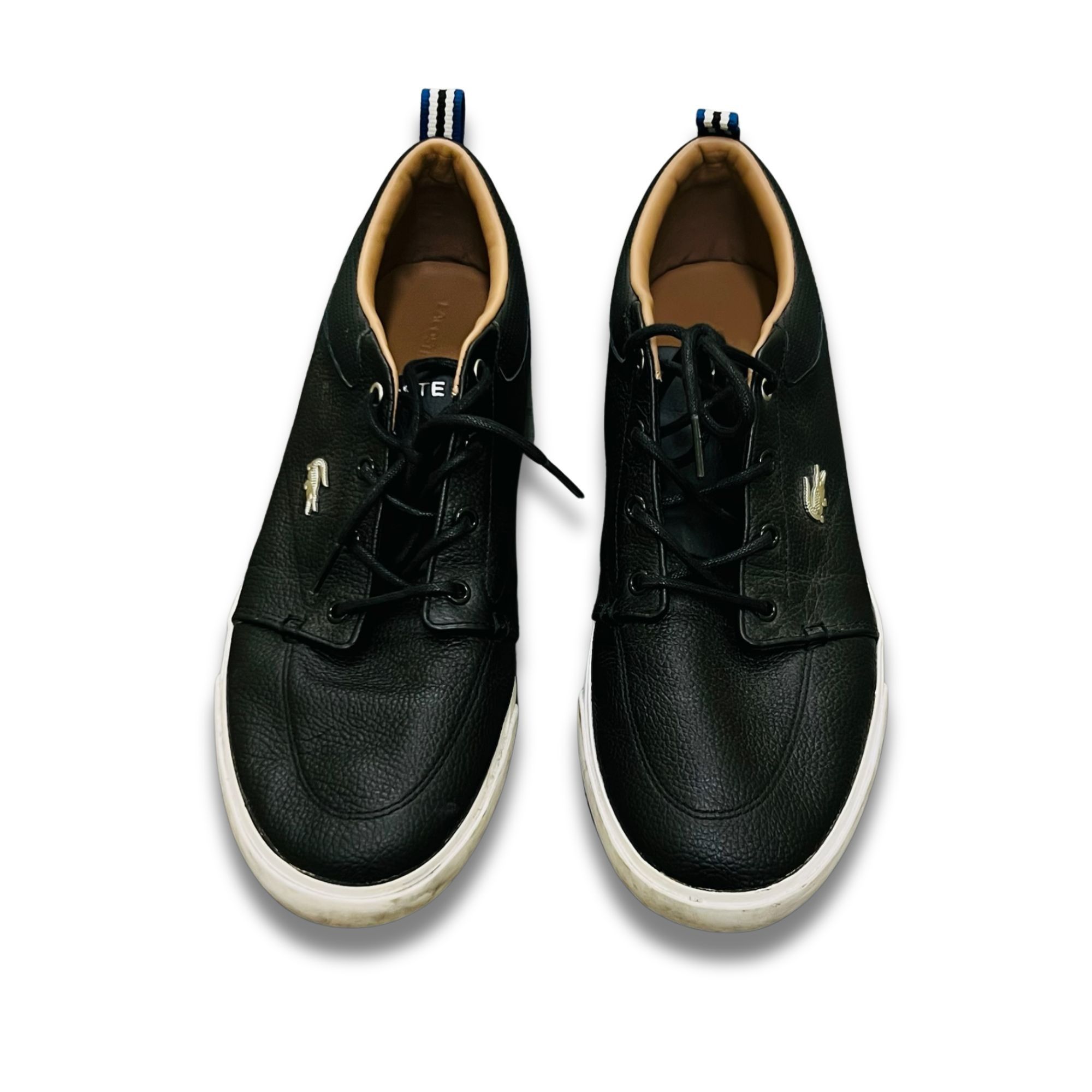 Lacoste Lacoste Bayliss Sneakers Black Leather Low-Top Shoes Size 10 Size US 10.5 / EU 43-44 - 2 Thumbnail