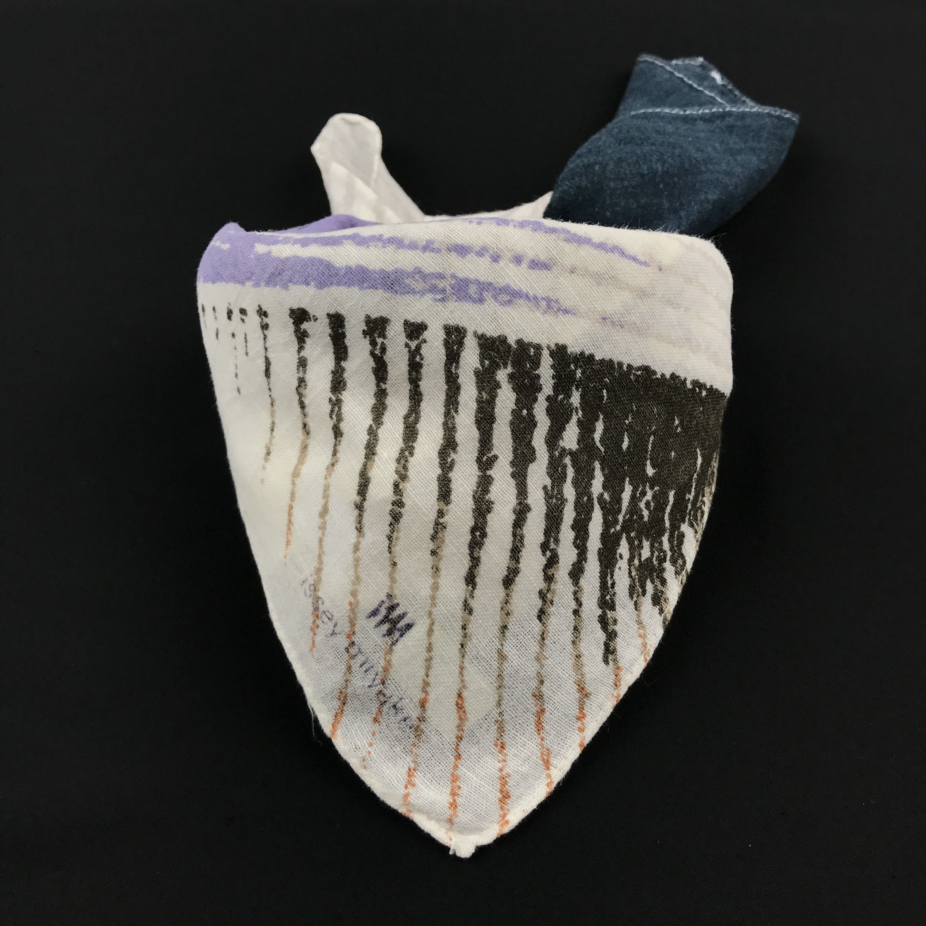 Issey Miyake × Japanese Brand × Vintage Vintage Issey Miyaki Bandana Neckerchief Handkerchief Size ONE SIZE - 4 Thumbnail