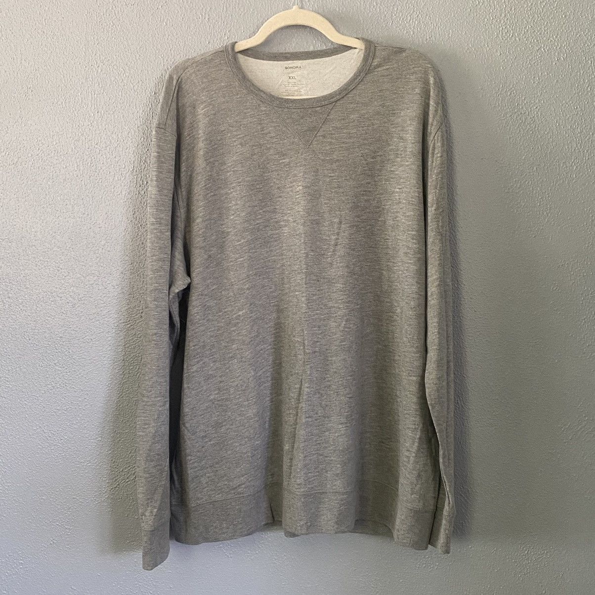 Sonoma Sonoma Grey Fleece Lined Sweatshirt Men’s Size XXL Size US XXL / EU 58 / 5 - 1 Thumbnail