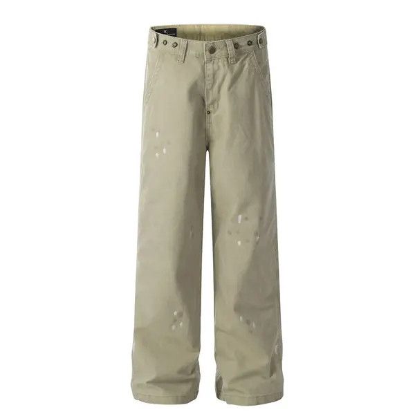 VIBE Street American washed distressed ink-splashed cargo jeans Size US 32 / EU 48 - 1 Thumbnail