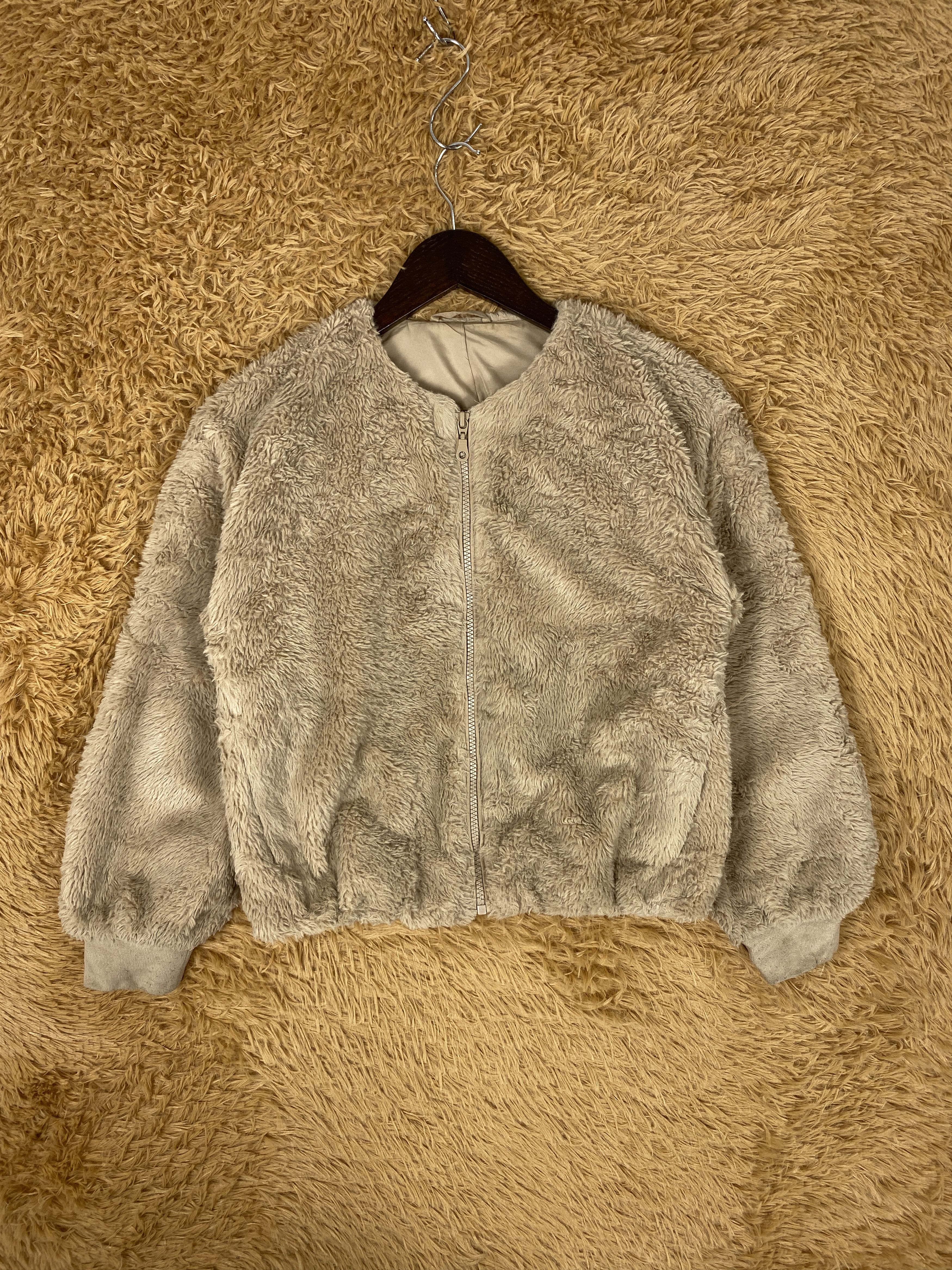 GU × Vintage Vintage GU Fleece Jacket Size S / US 4 / IT 40 - 1 Thumbnail