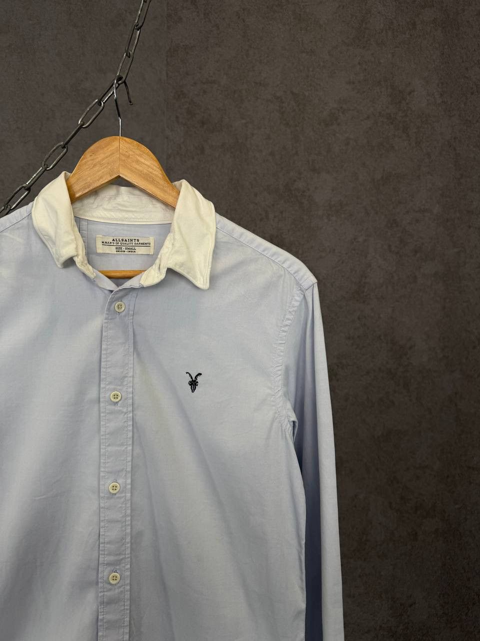 Allsaints Allsaints vintage designer logo shirt Size US S / EU 44-46 / 1 - 2 Thumbnail