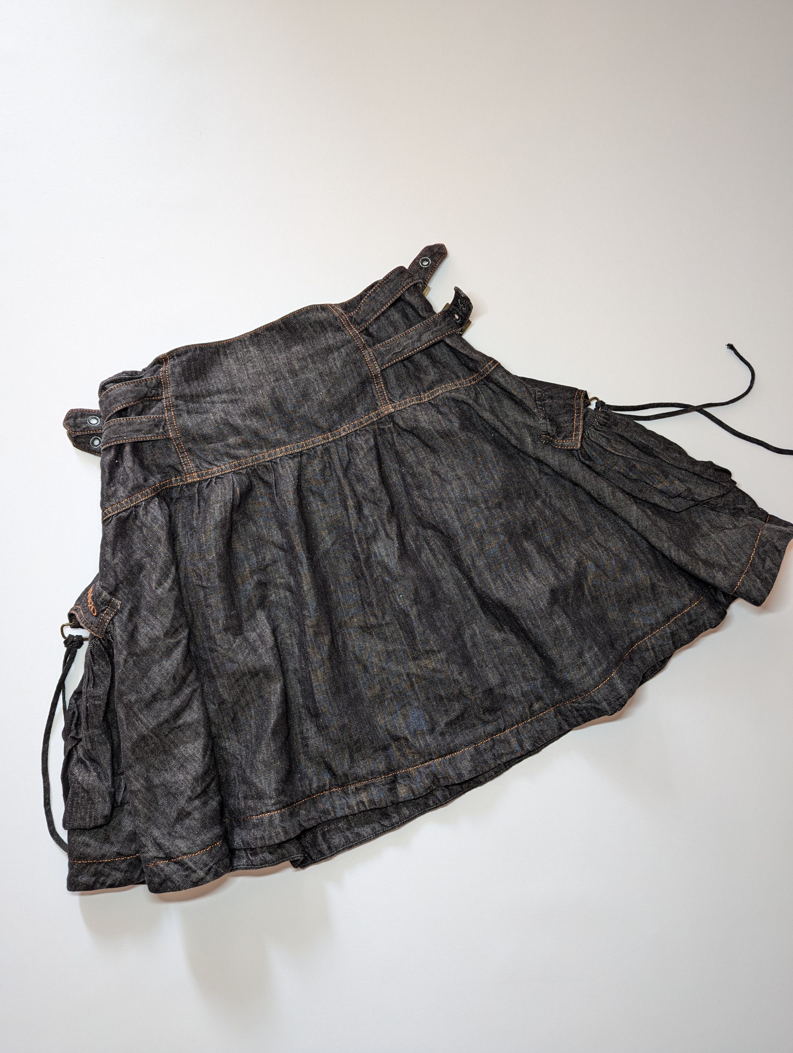 Kenzo Kenzo Jeans Avantgarde style Skirt Pockets Size 30" / US 8 / IT 44 - 11 Thumbnail