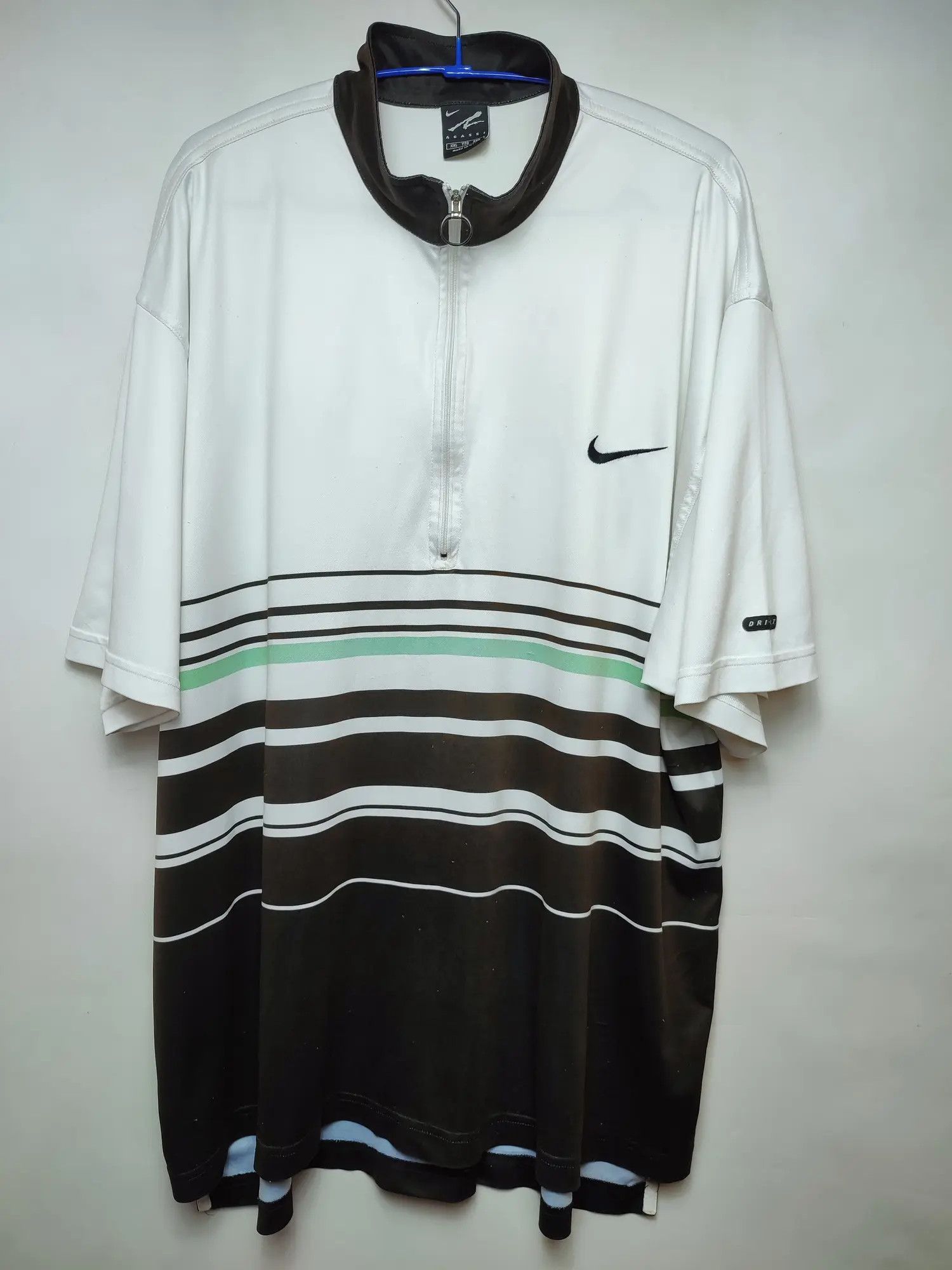 Nike Vintage Nike Aggasi Court Jersey Size US XXL / EU 58 / 5 - 3 Thumbnail