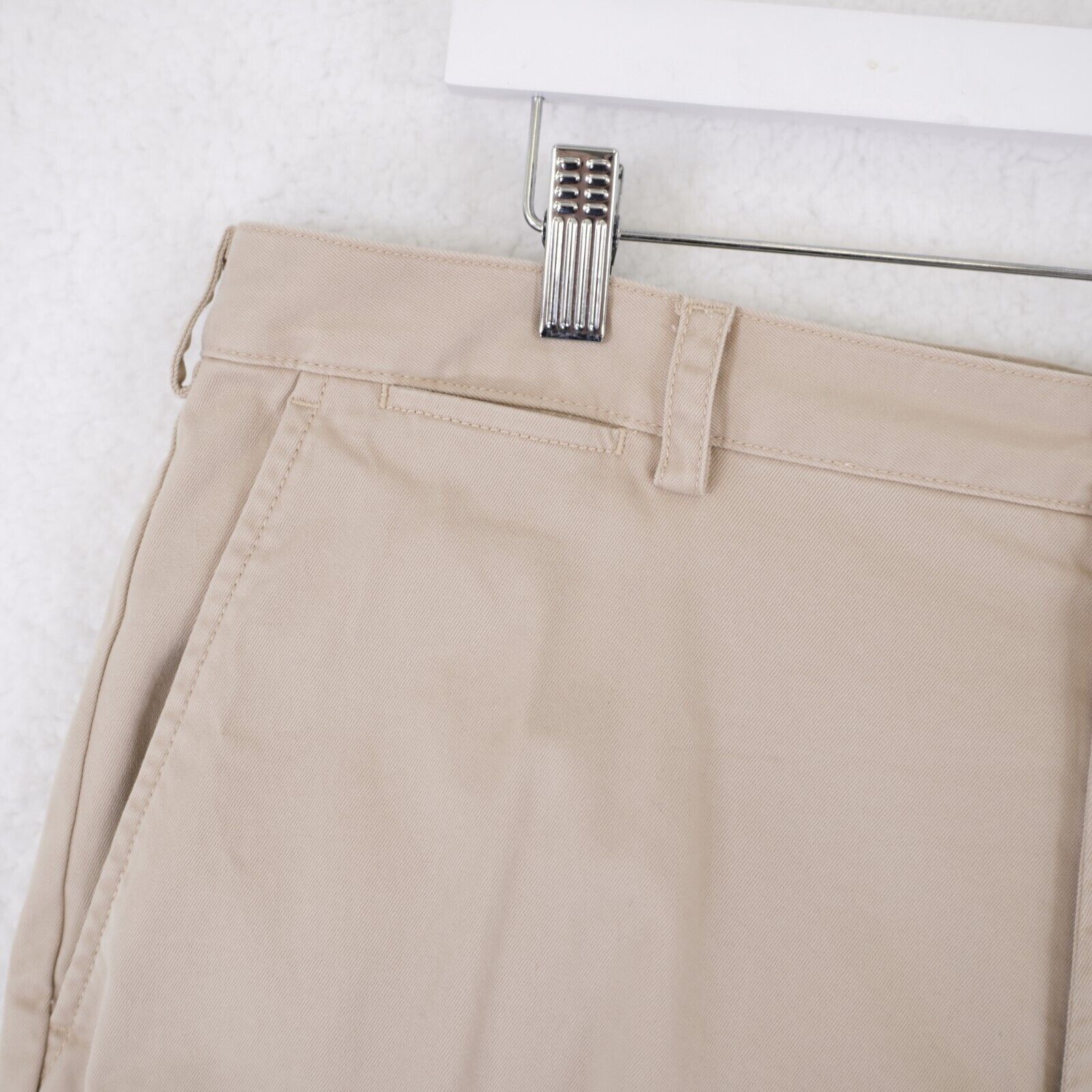 Brooks Brothers Brooks Brothers Clark Cream Tan Cotton Chino Pants 38/32 Fla Size US 38 / EU 54 - 2 Thumbnail