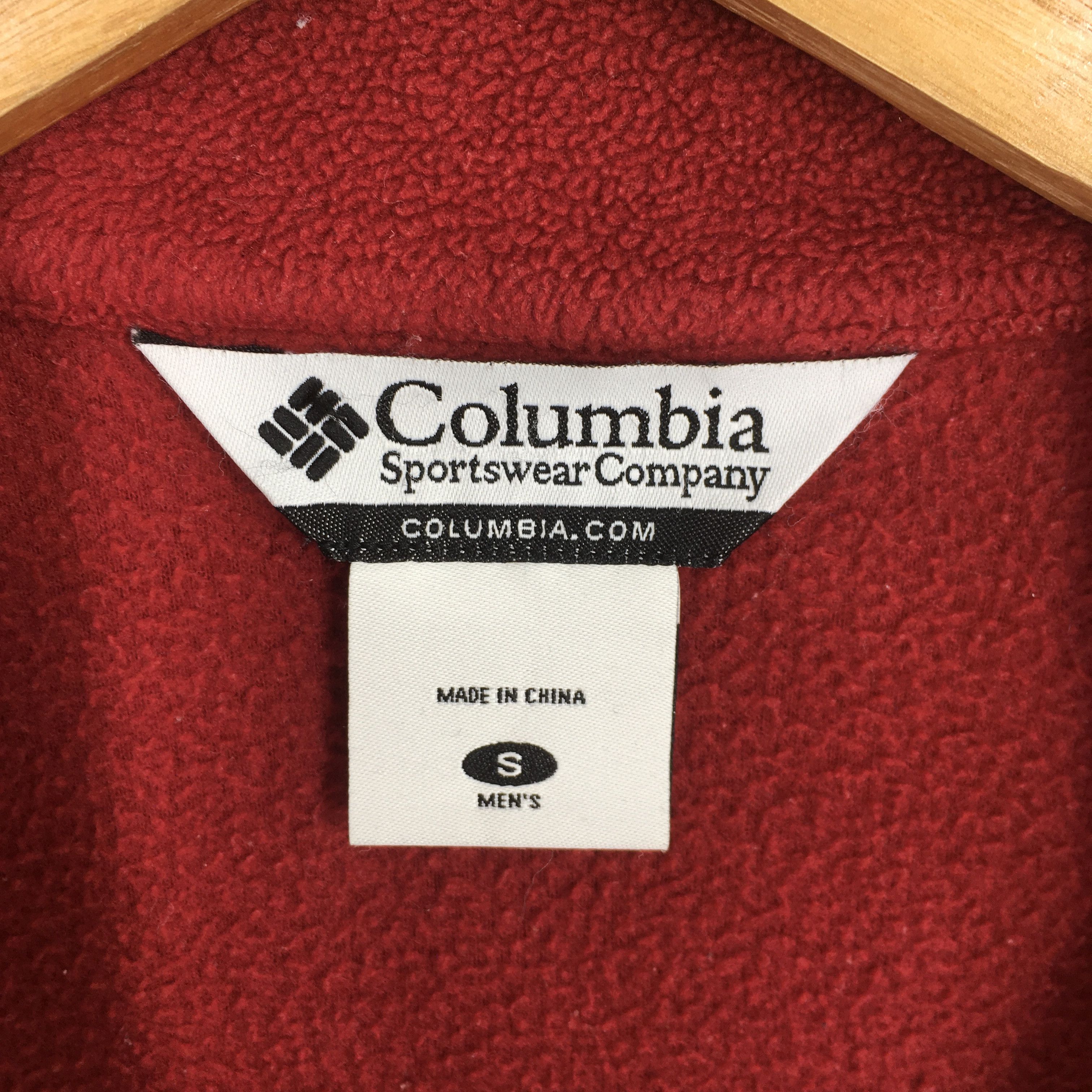 Columbia Vintage Columbia Sportswear Red Fleece Sweater Small Size US S / EU 44-46 / 1 - 5 Thumbnail
