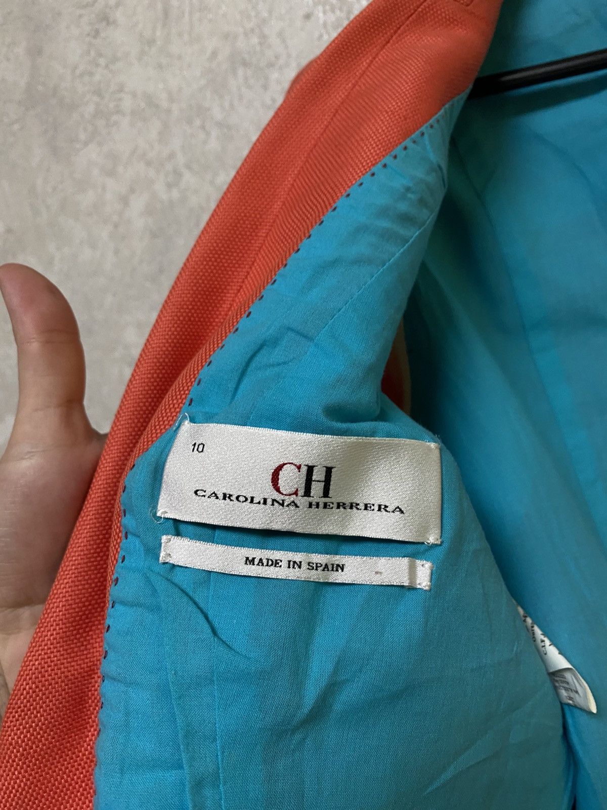 Carolina Herrera Carolina Herrera rare blazer Size S / US 4 / IT 40 - 6 Thumbnail