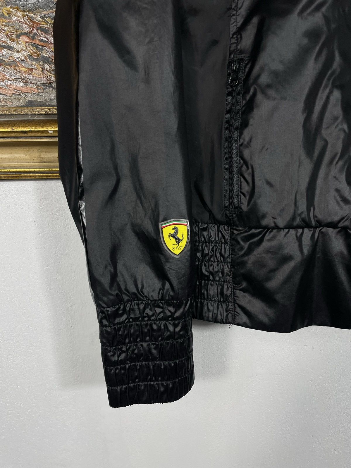 Ferrari × Puma Ferrari Retro 00s Jacket Race Motor Nascar Rap Swag Skate Size M / US 6-8 / IT 42-44 - 5 Thumbnail