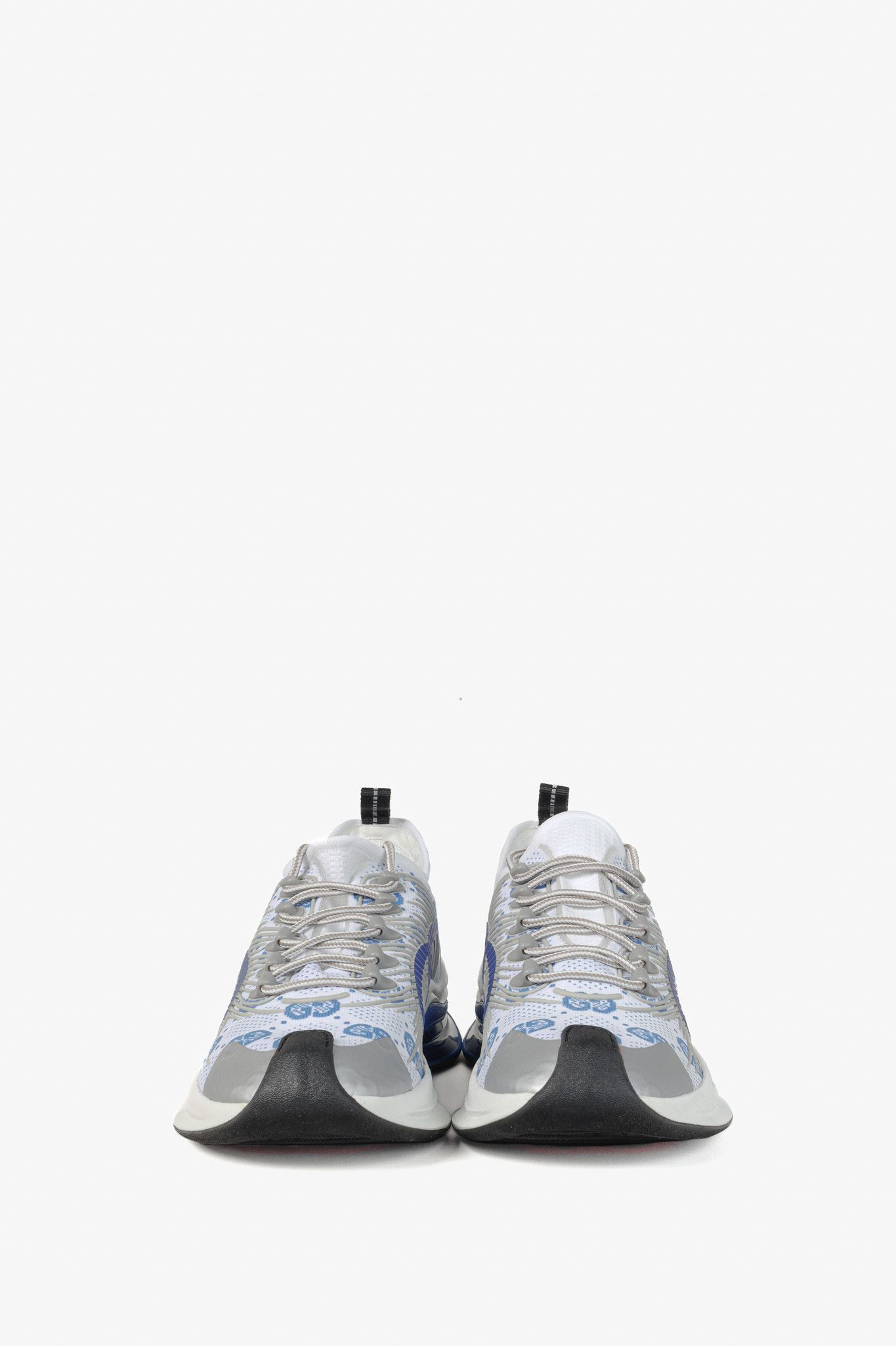 Gucci Gucci Run Sneaker Blue White GG Monogram Size US 10 / EU 43 - 2 Thumbnail