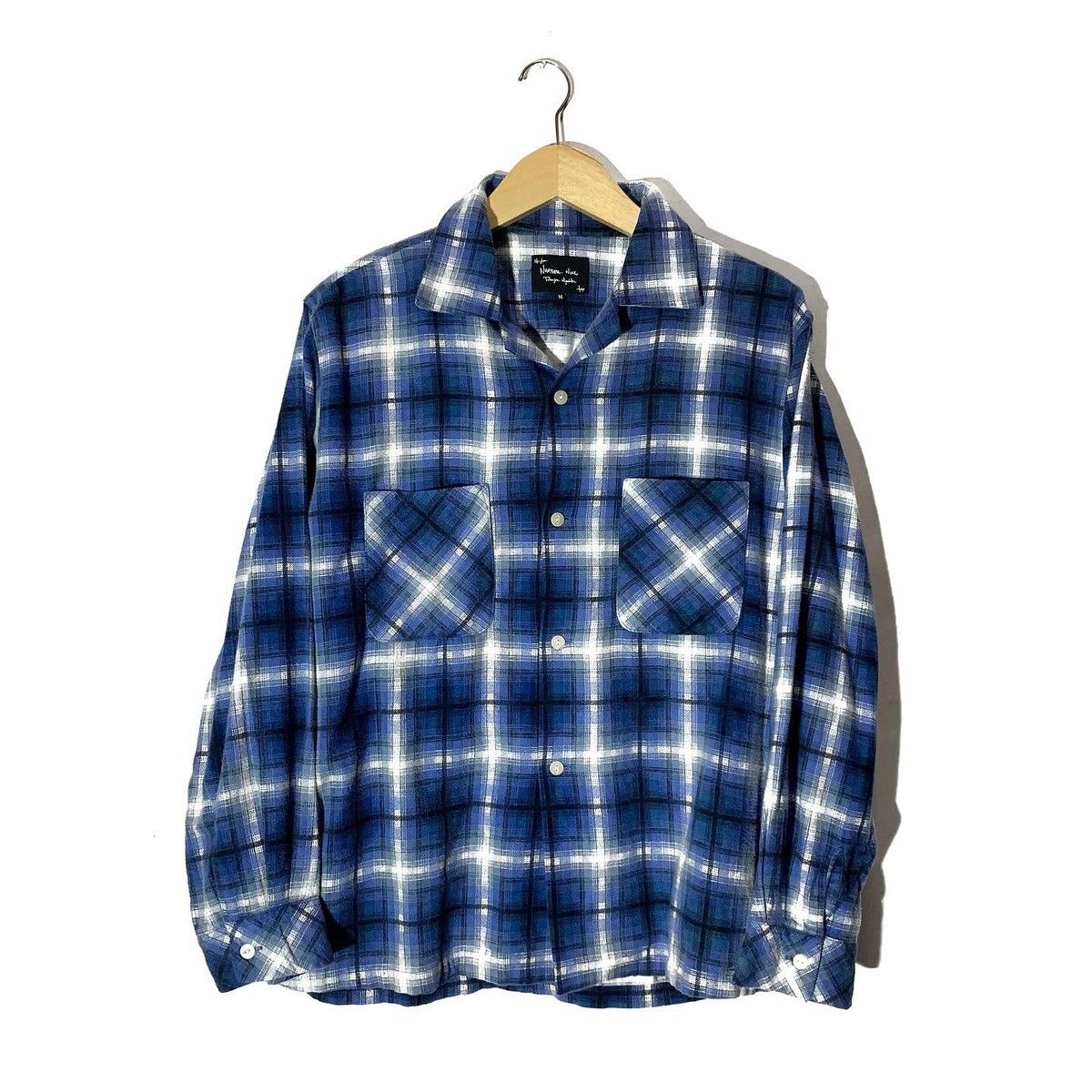 トップス numbernine check shirt Check Shirt Jacket Multicolour – NOMAD