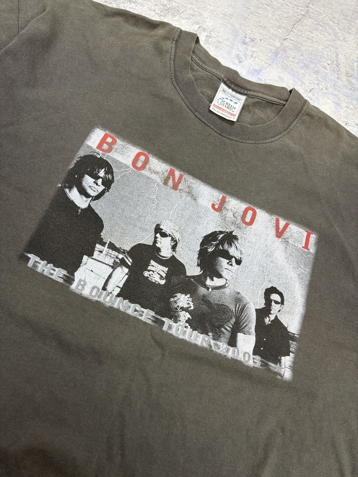 Bon Jovi Bon Jovi Vintage t shirt mens size XL Size US XL / EU 56 / 4 - 3 Thumbnail