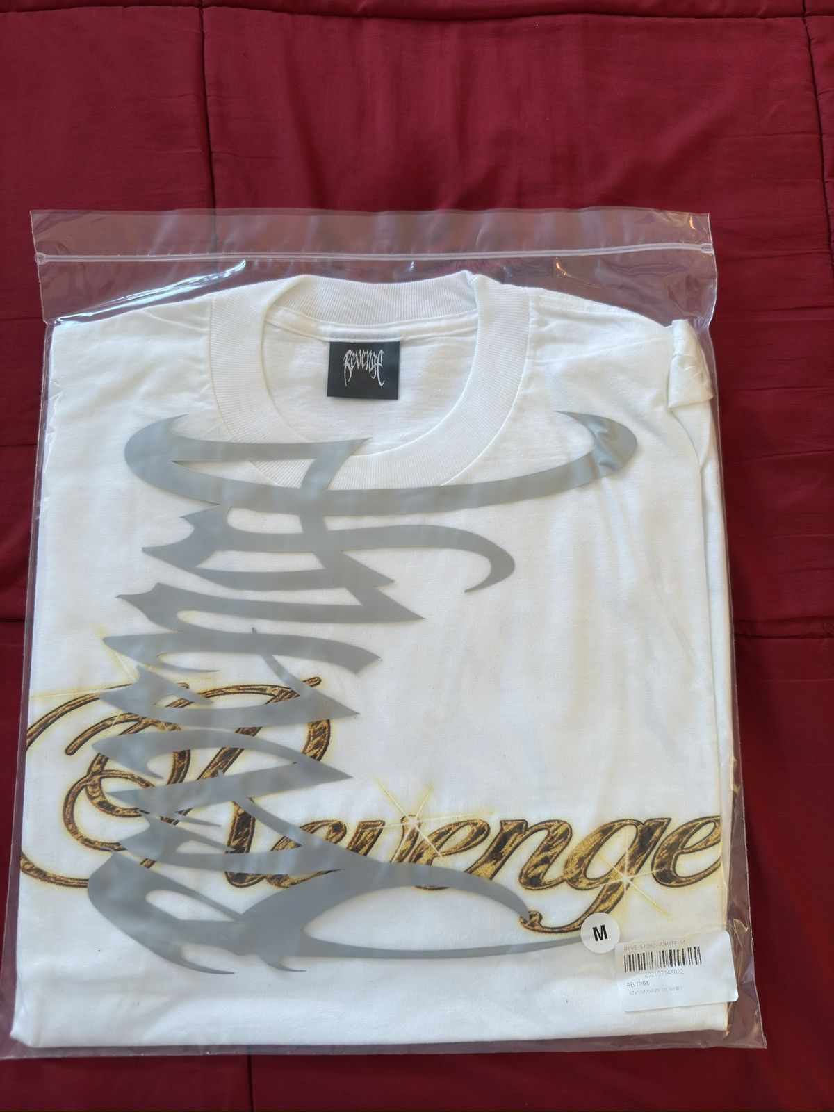 Revenge Revenge anniversary tee white medium *China Exclusive* Size US M / EU 48-50 / 2 - 6 Thumbnail
