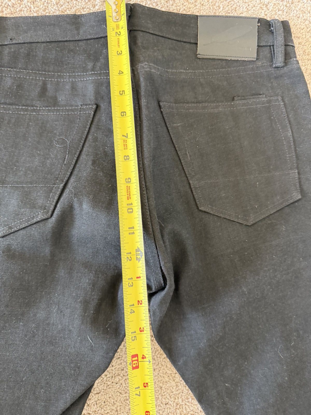 Rogue Territory Rogue Territory - Stanton Stealth Selvedge Denim 15.25oz 32 Size US 32 / EU 48 - 10 Thumbnail