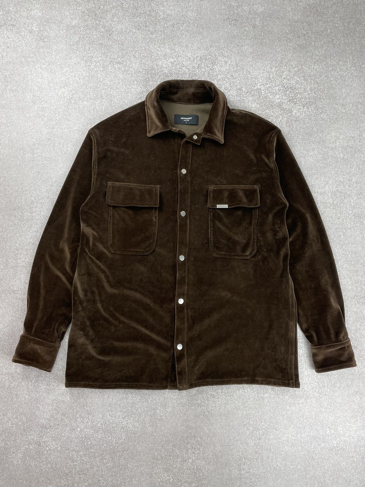 Represent Clo. Represent Clo, Velour Shirt Men’s Size US M / EU 48-50 / 2 - 1 Thumbnail