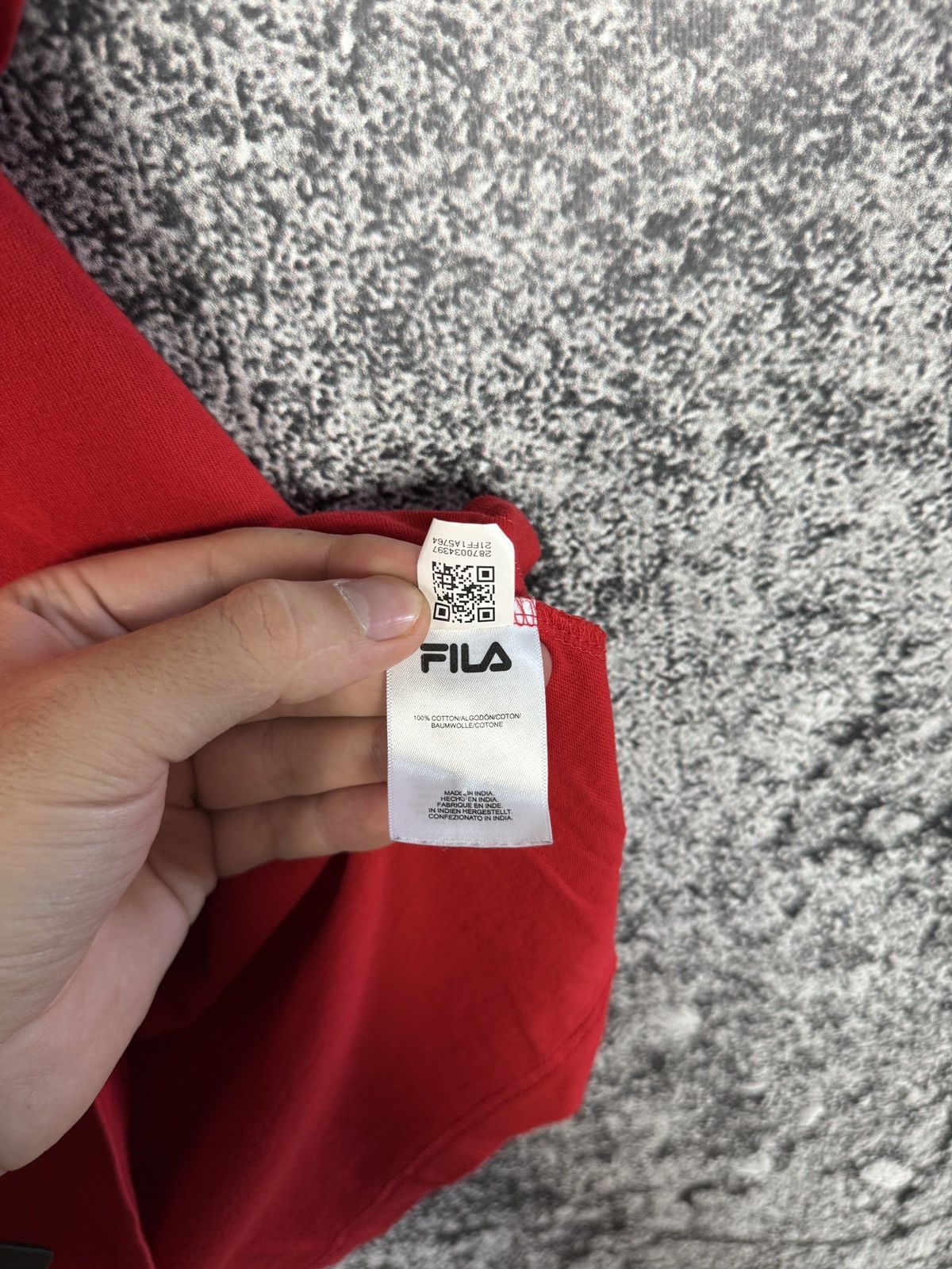 Fila Men’s Coca Cola x FILA Short Sleeve T-Shirt Red Big Logo XS Size US XS / EU 42 / 0 - 9 Thumbnail