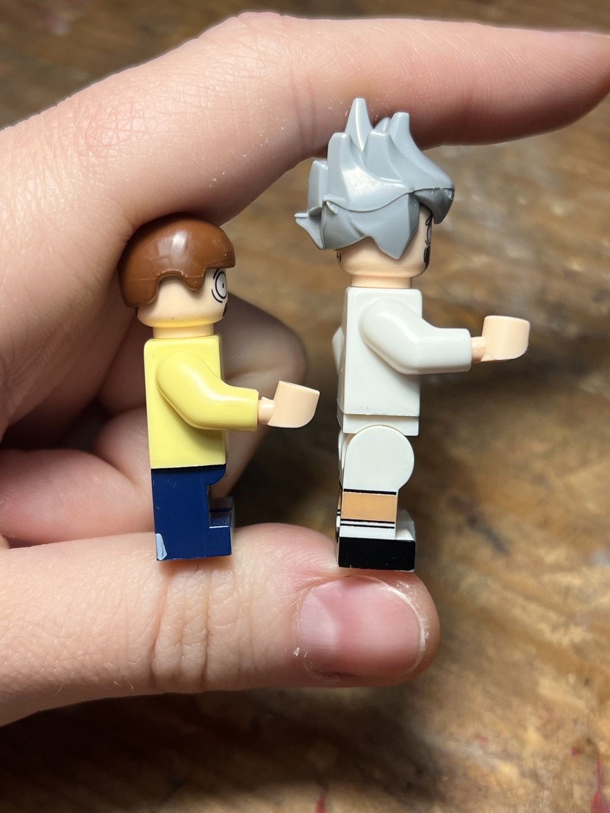 Cartoon Network rick and morty minifigure matching keychain keyring Size ONE SIZE - 10 Thumbnail