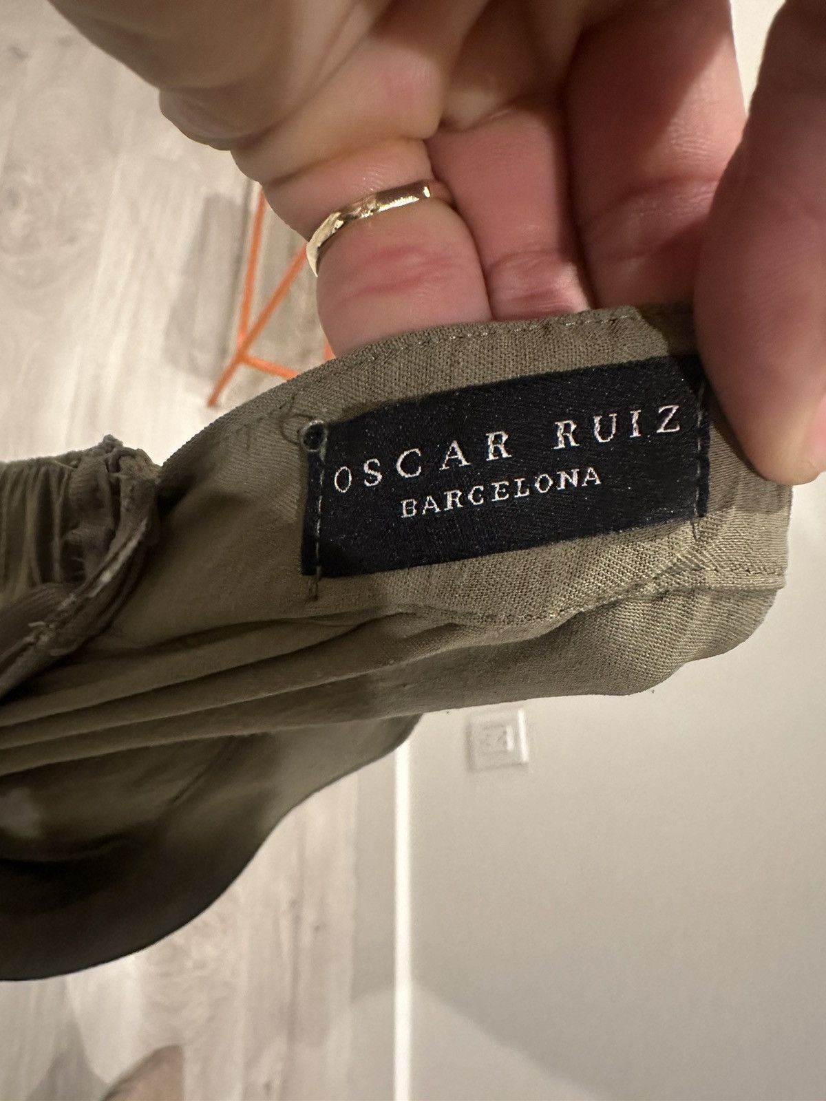 Other Oscar Ruiz olive green pants Size 25" / US 0 / IT 36 - 3 Thumbnail