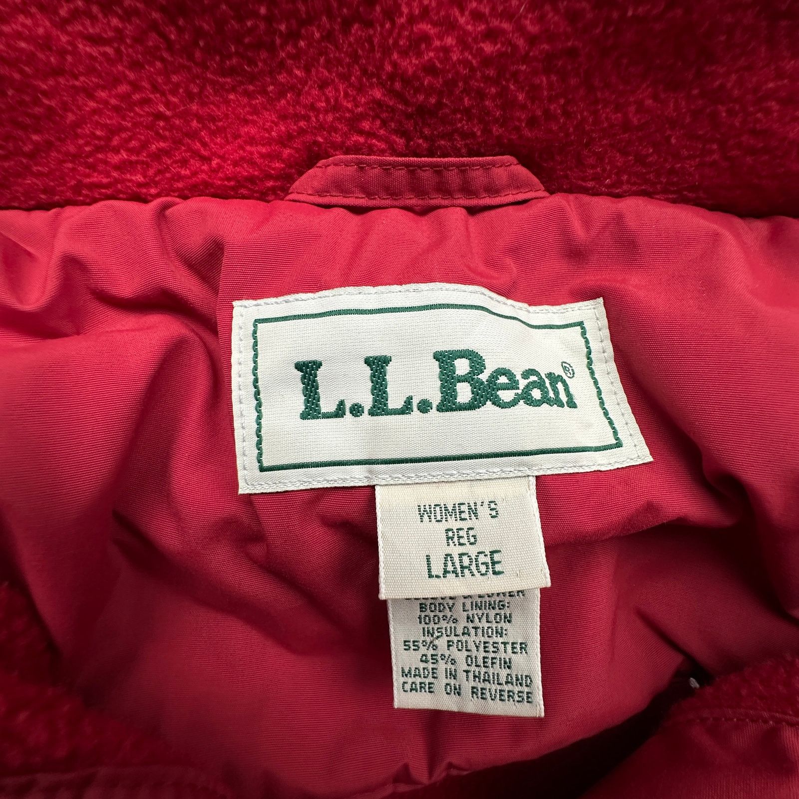 L.L. Bean Vintage 90s LL Bean Parka Removable Hood Jacket Women Large Size L / US 10 / IT 46 - 3 Thumbnail